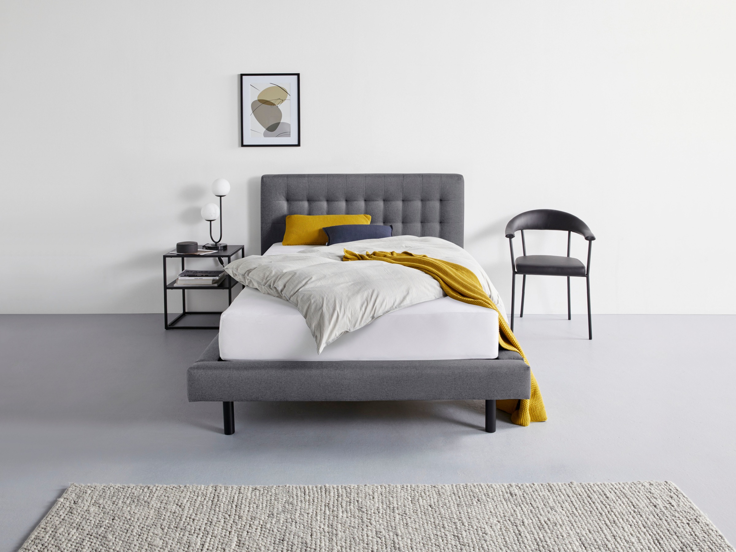 andas Polsterbett »Tobjörn«, Mit breitem Futon-Rahmen