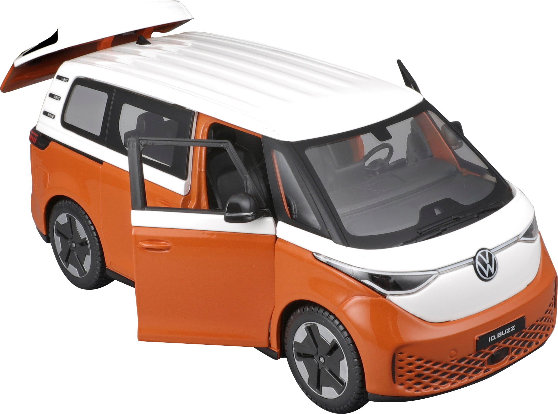 Maisto® Sammlerauto »VW ID.Buzz weiß/orange« 1:24