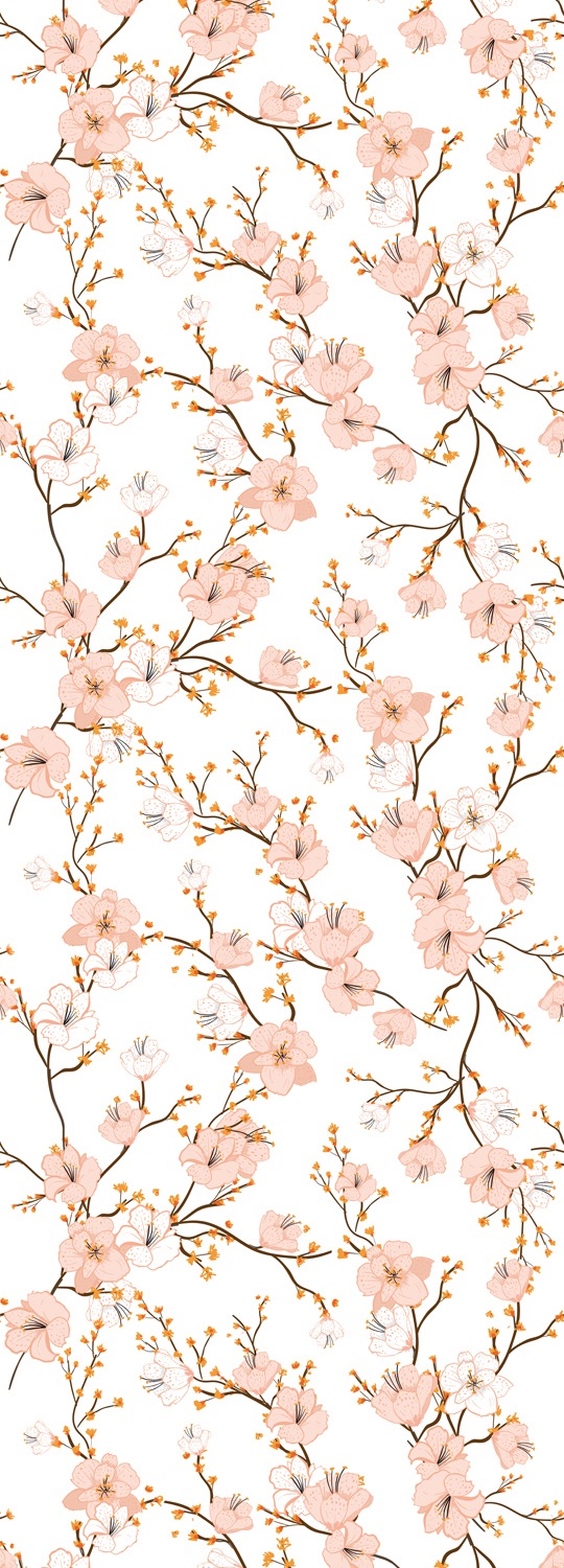 queence Vinyltapete »Reign« Motiv   bedruckt   botanisch   floral   gemuste günstig online kaufen