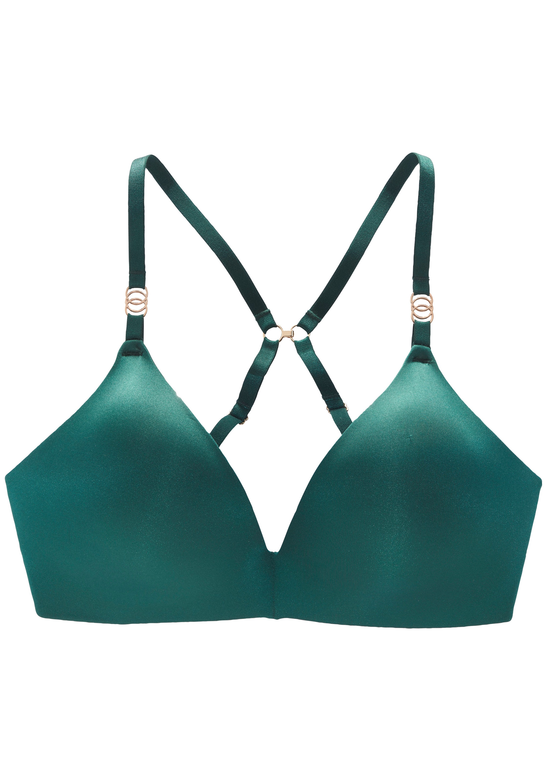 LASCANA Push-up-BH, ohne Bügel mit verschiedenen Tragevarianten, Dessous