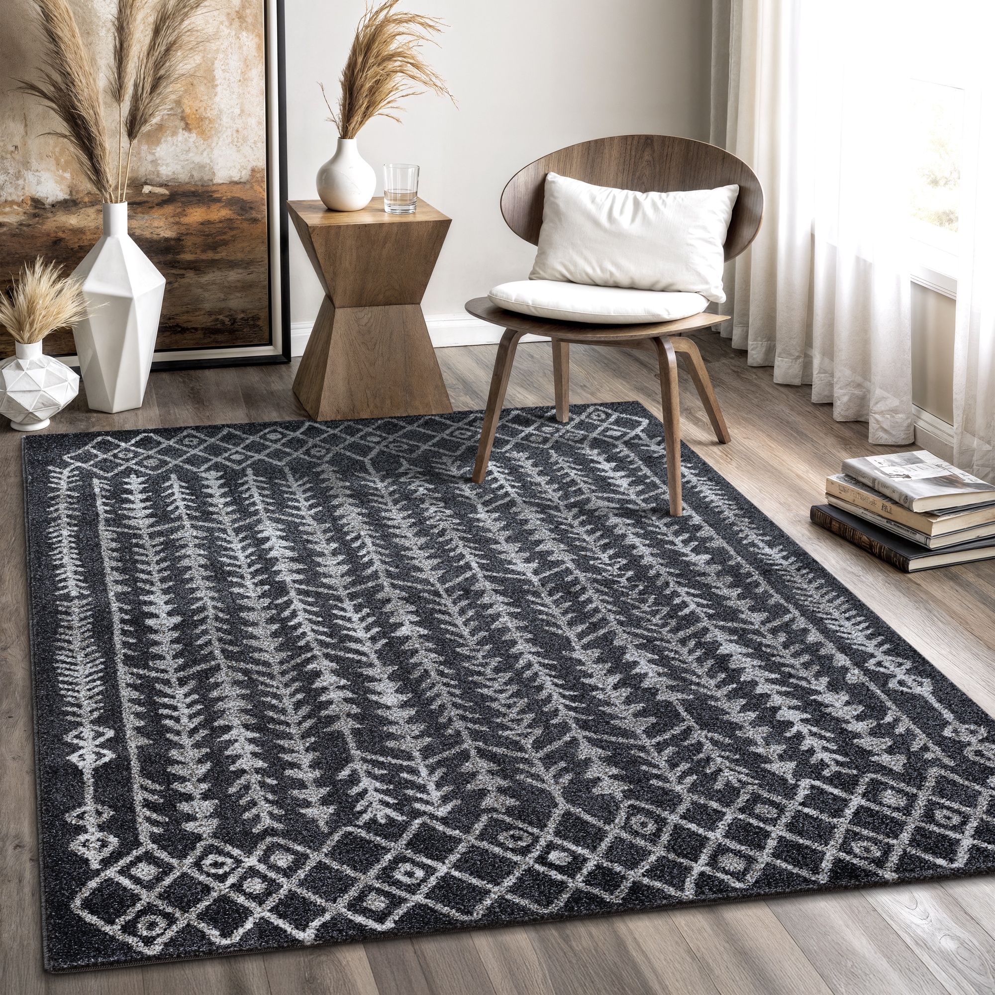 Sanat Teppich »Boho 8204« rechteckig 10 mm Höhe Kurzflor, robust, Boho, Sca günstig online kaufen