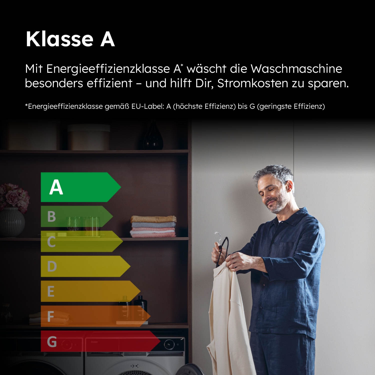Haier Waschmaschine »HW101-NBP14939«, 10 kg, 1400 U/min, 10 kg, 1400 U/min, Inverter Motor, Antibakterielle Technologie