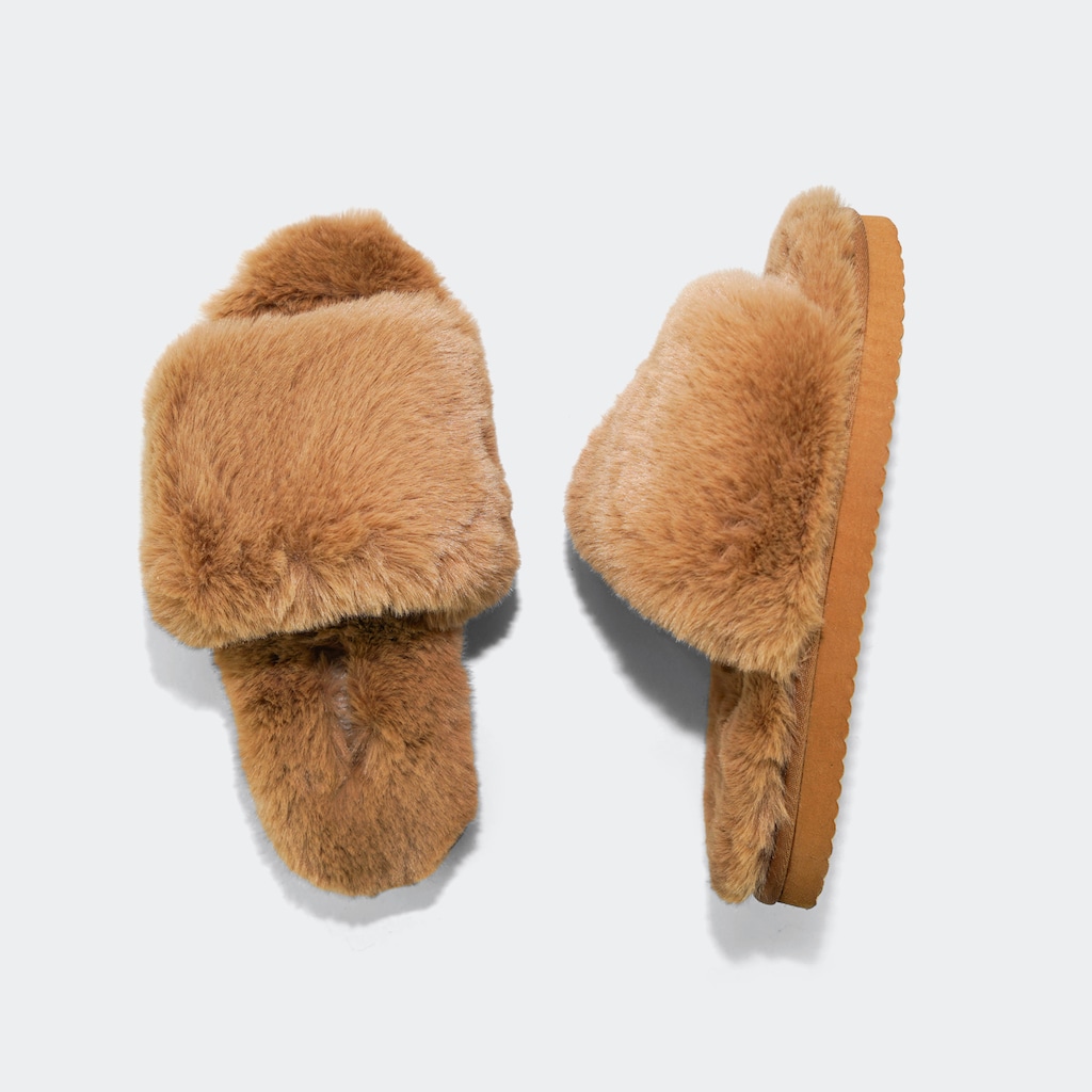 Flip Flop Pantoffel »slide*fur 2«