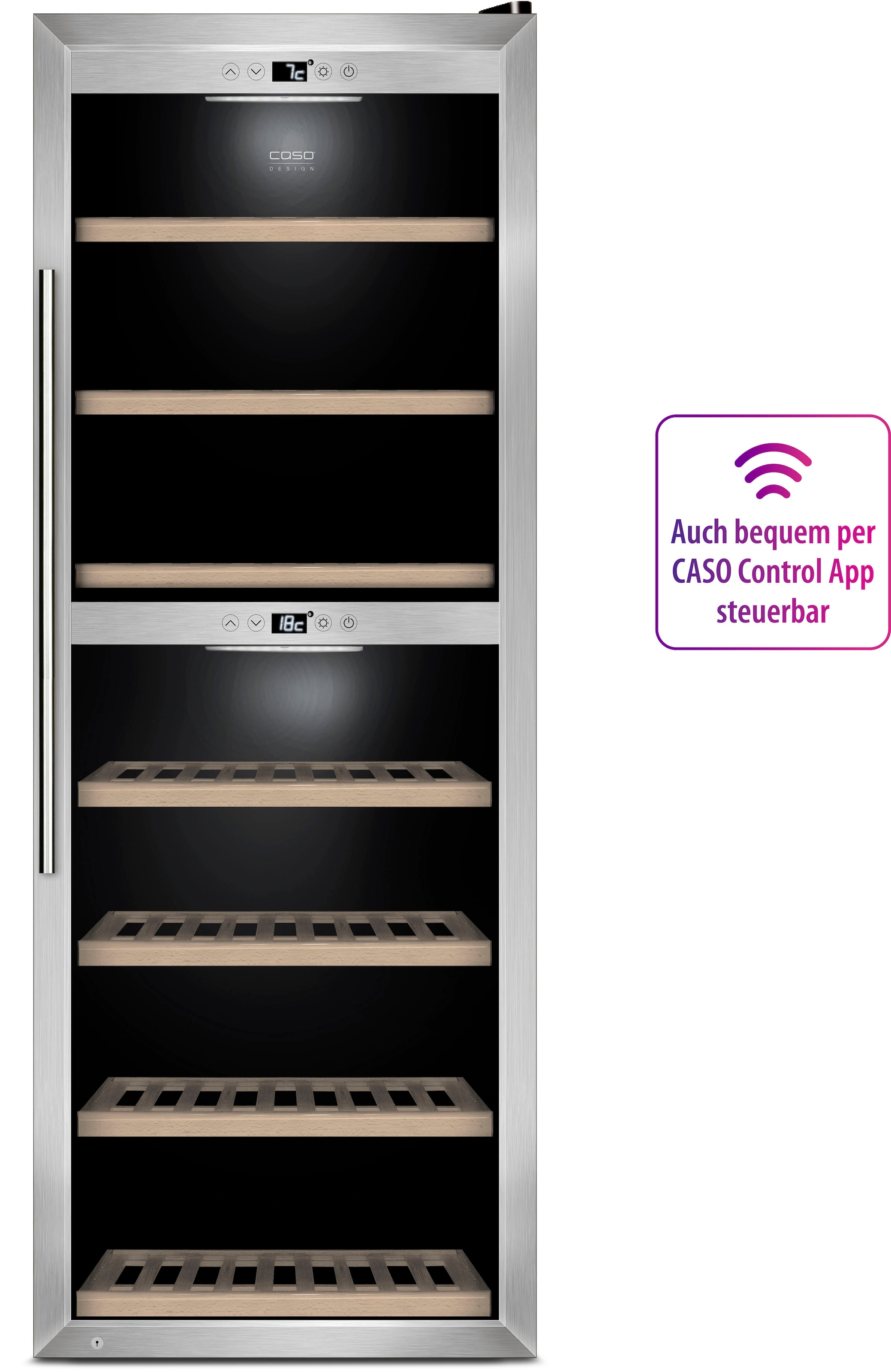 Caso Weinkühlschrank »WineComfort 1260 Smart«