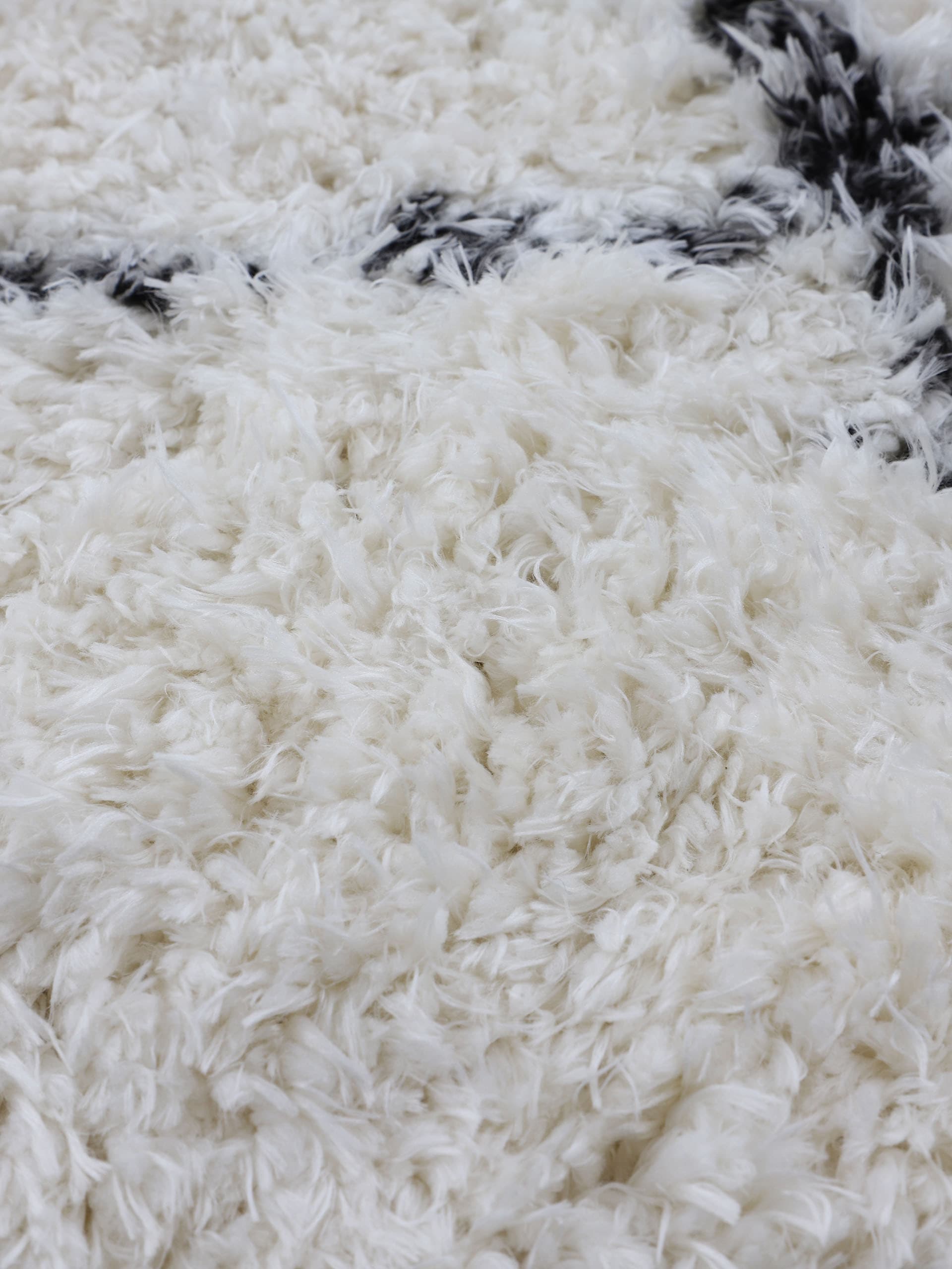 carpetfine Hochflor-Teppich »Eddy«, rechteckig, 30 mm Höhe, auch in quadratischer Form, mit Fransen, Wohnzimmer