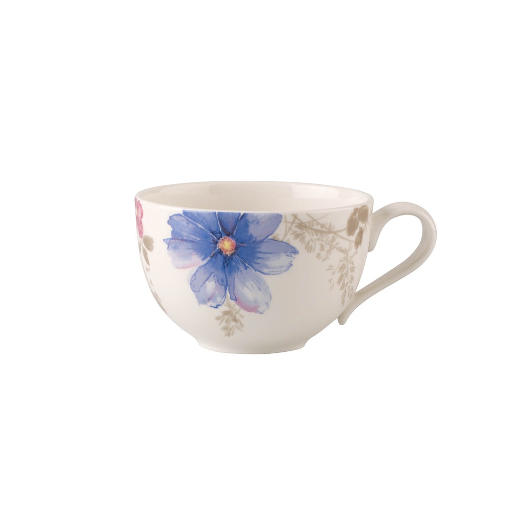 Villeroy & Boch Tasse »Frühstückstassen mit Untertassen Mariefleur Gris Bas günstig online kaufen