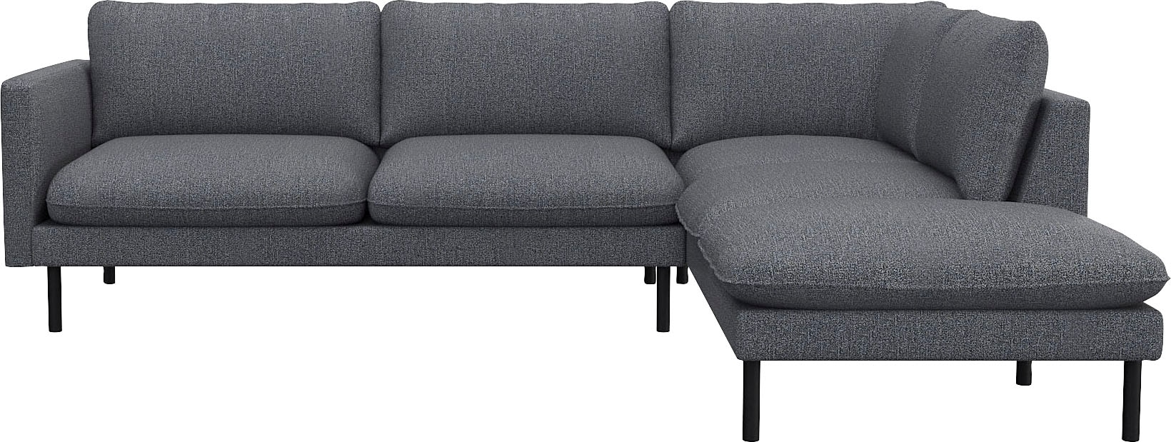 FLEXLUX Ecksofa "Bolzano Designsofa, bequem durch Kaltschaum im Sitz, L-For günstig online kaufen
