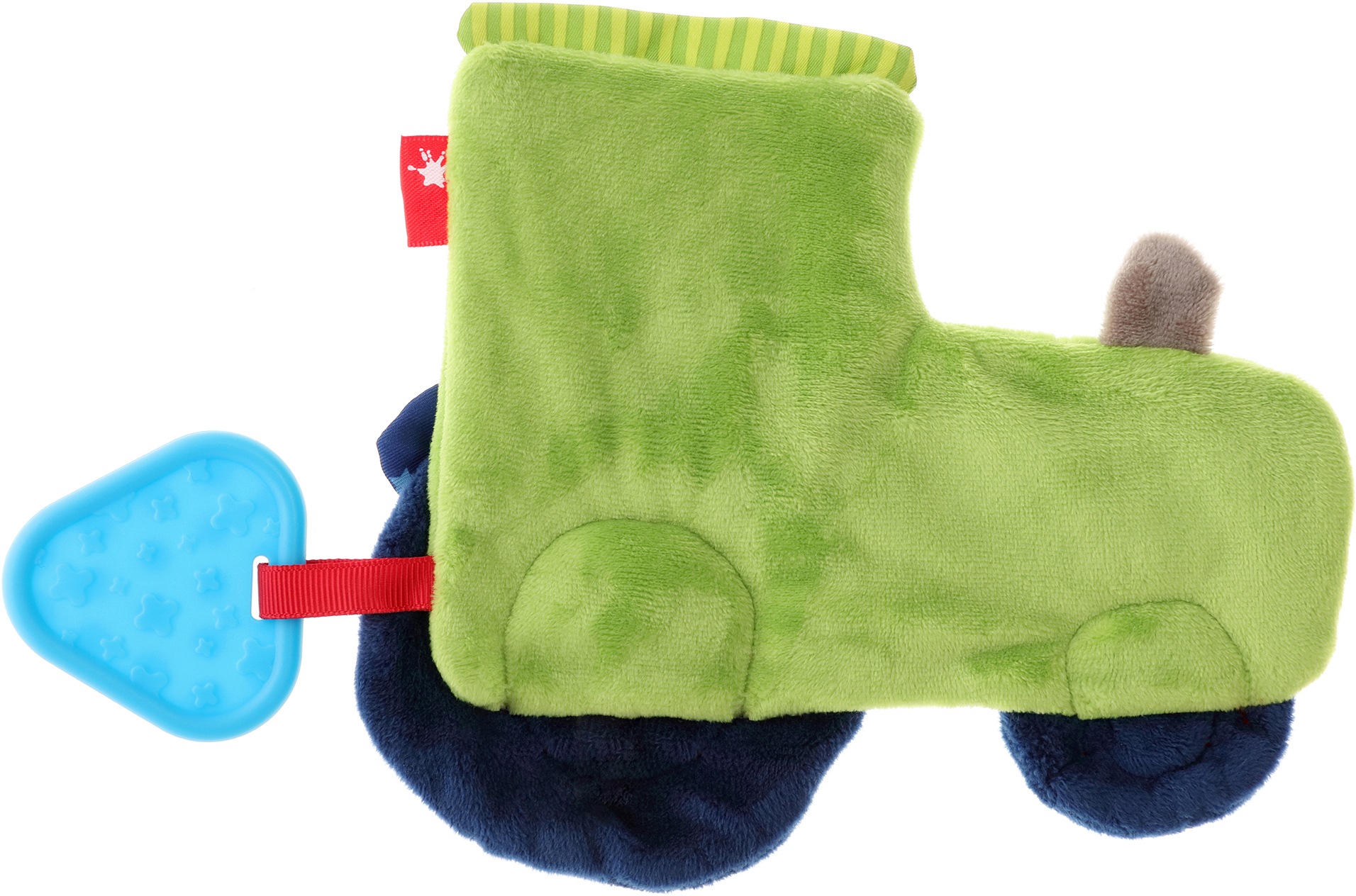 Sigikid Schmusetuch »PlayQ, START Knistertuch Traktor«, mit Beißfläche