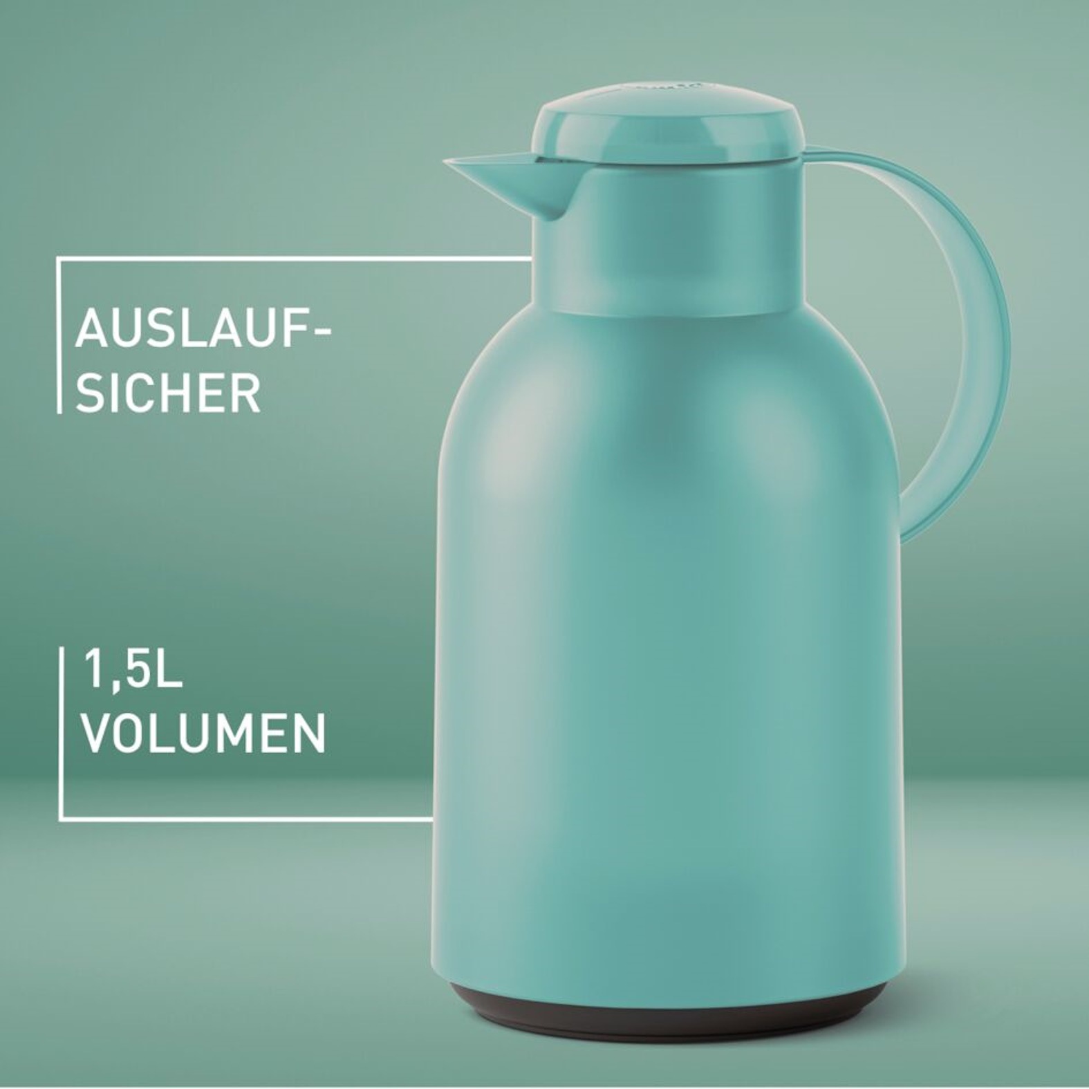 Emsa Isolierkanne »Samba«, 1,5 l, XXL-Modell, zeitloses Design, einfacher K günstig online kaufen