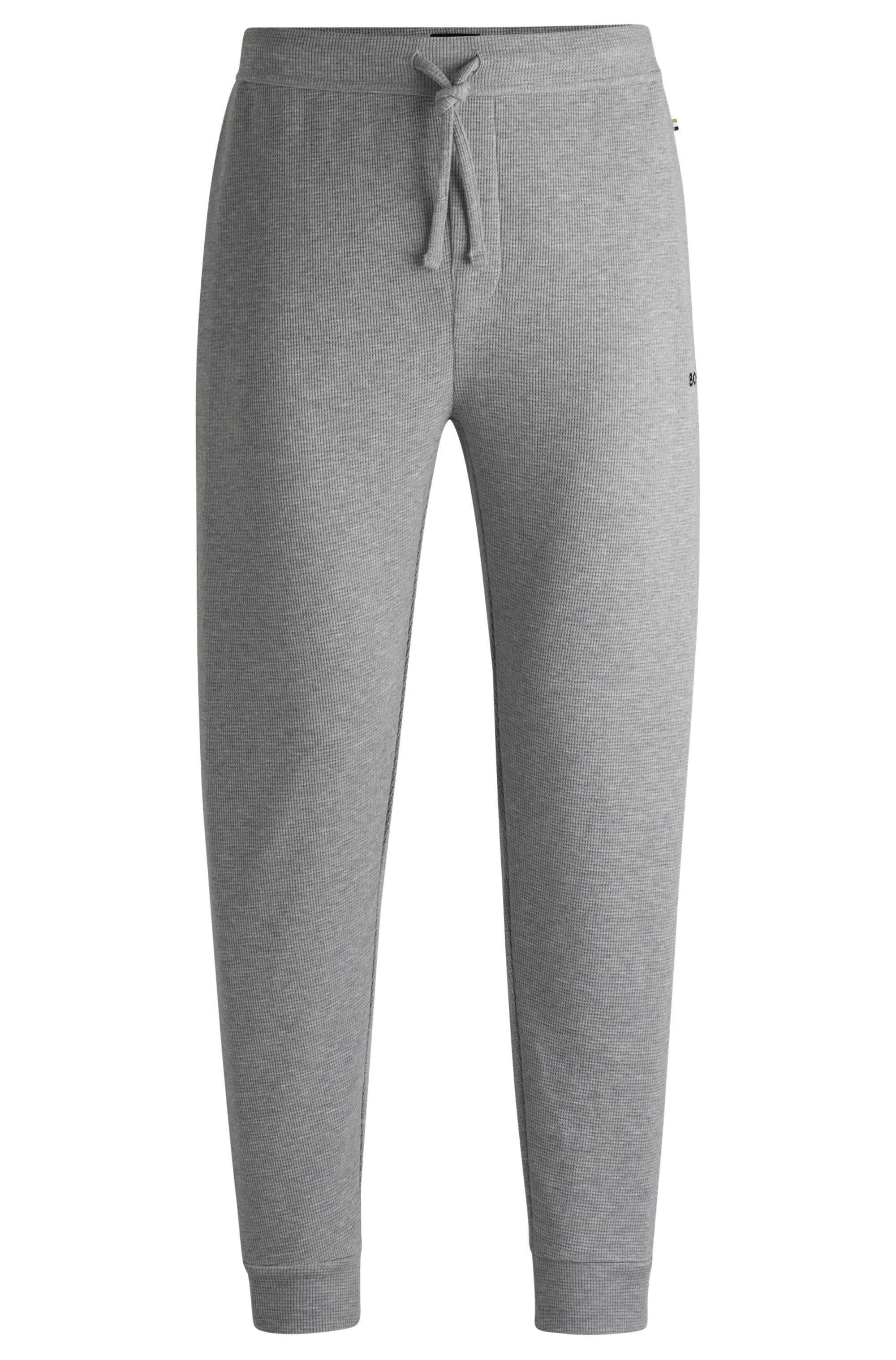 BOSS Pyjamahose »Waffle Pants Cuf«