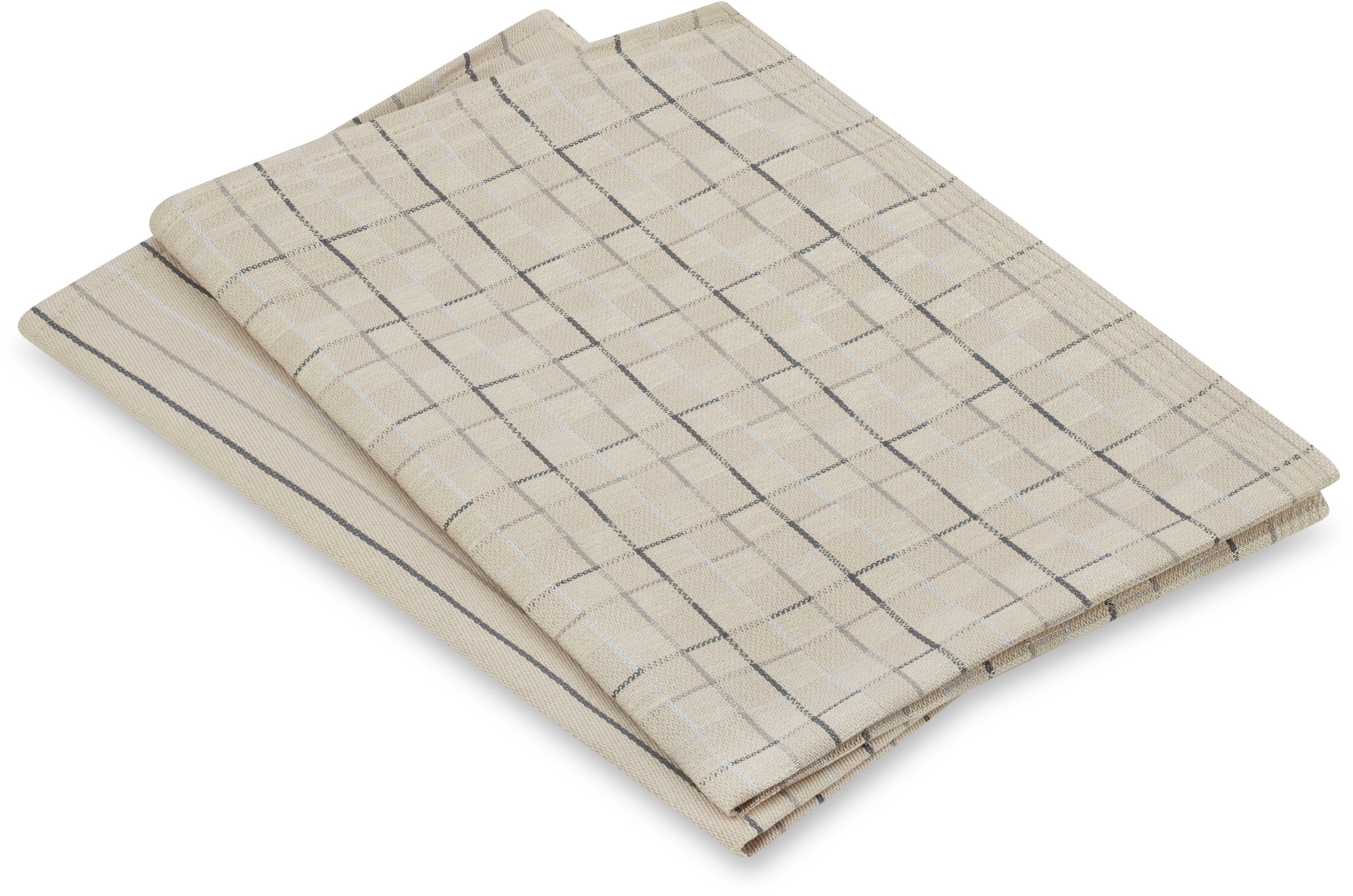 ROSS Geschirrtuch »Geschirrtücher 2er-Set 987 2x HL + Banderole« Zwirn- Halbleinen