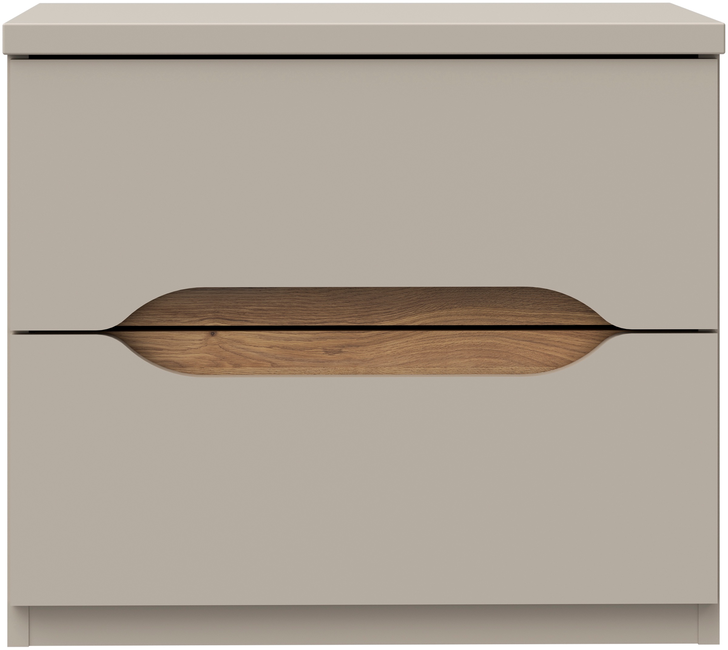 FORTE Nachtkommode B/H/T 50,4/44,3/41,5 cm  Nako ohne Griffe