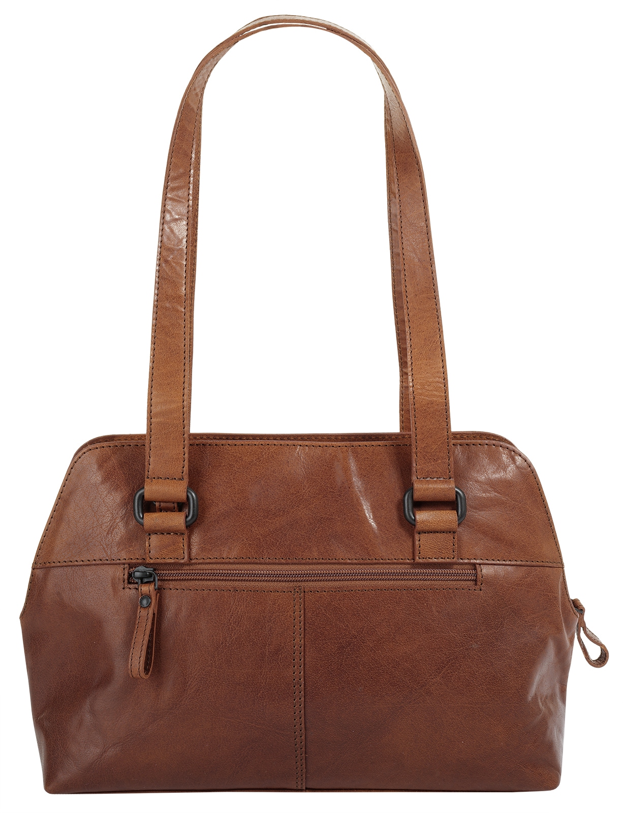 Spikes & Sparrow Henkeltasche, echt Leder