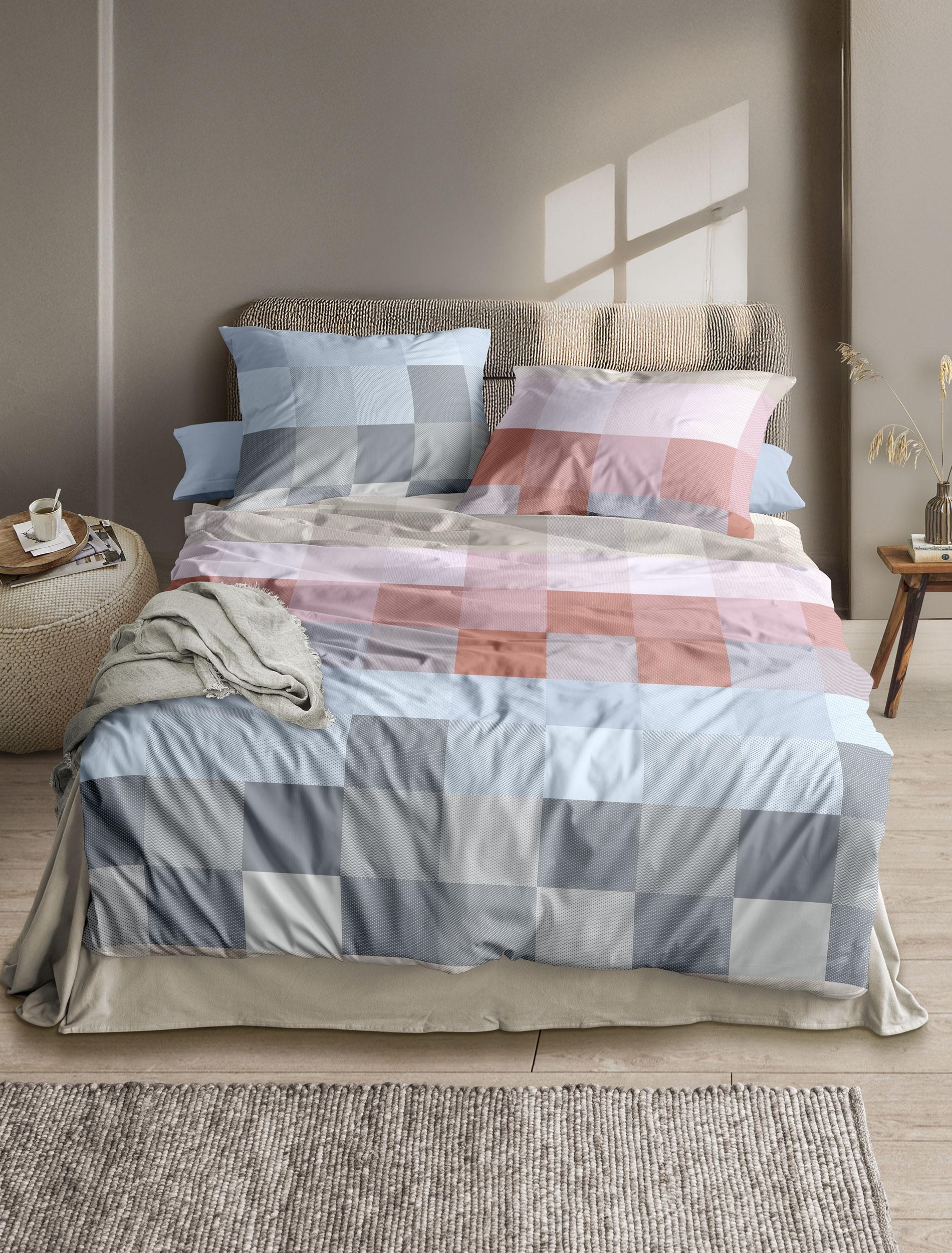 Irisette Bettwäsche »Wave 8695« 2 anschmiegsam und atmungsaktiv, Ganzjahresqualität