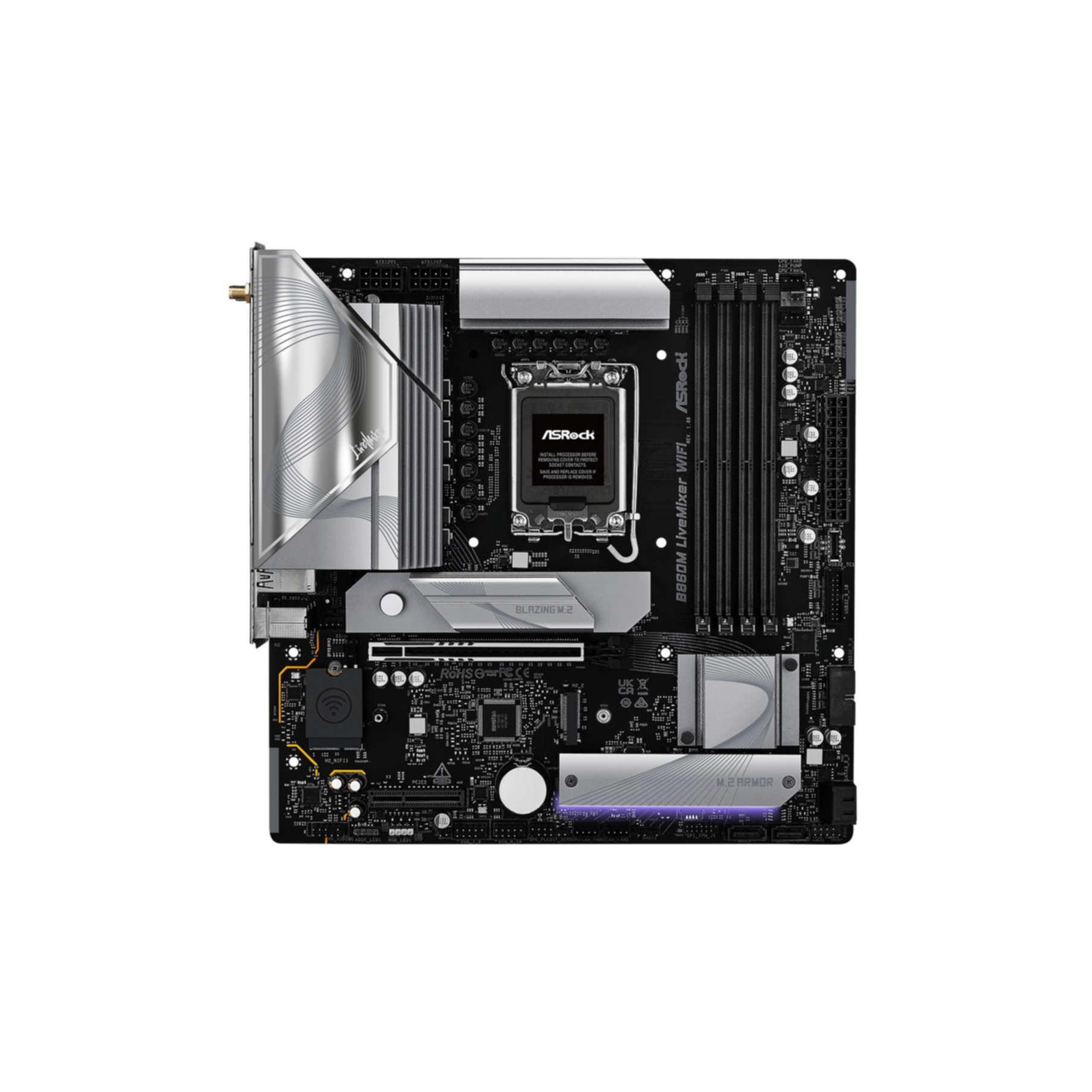 Asrock Mainboard »B860M LiveMixer WiFi«