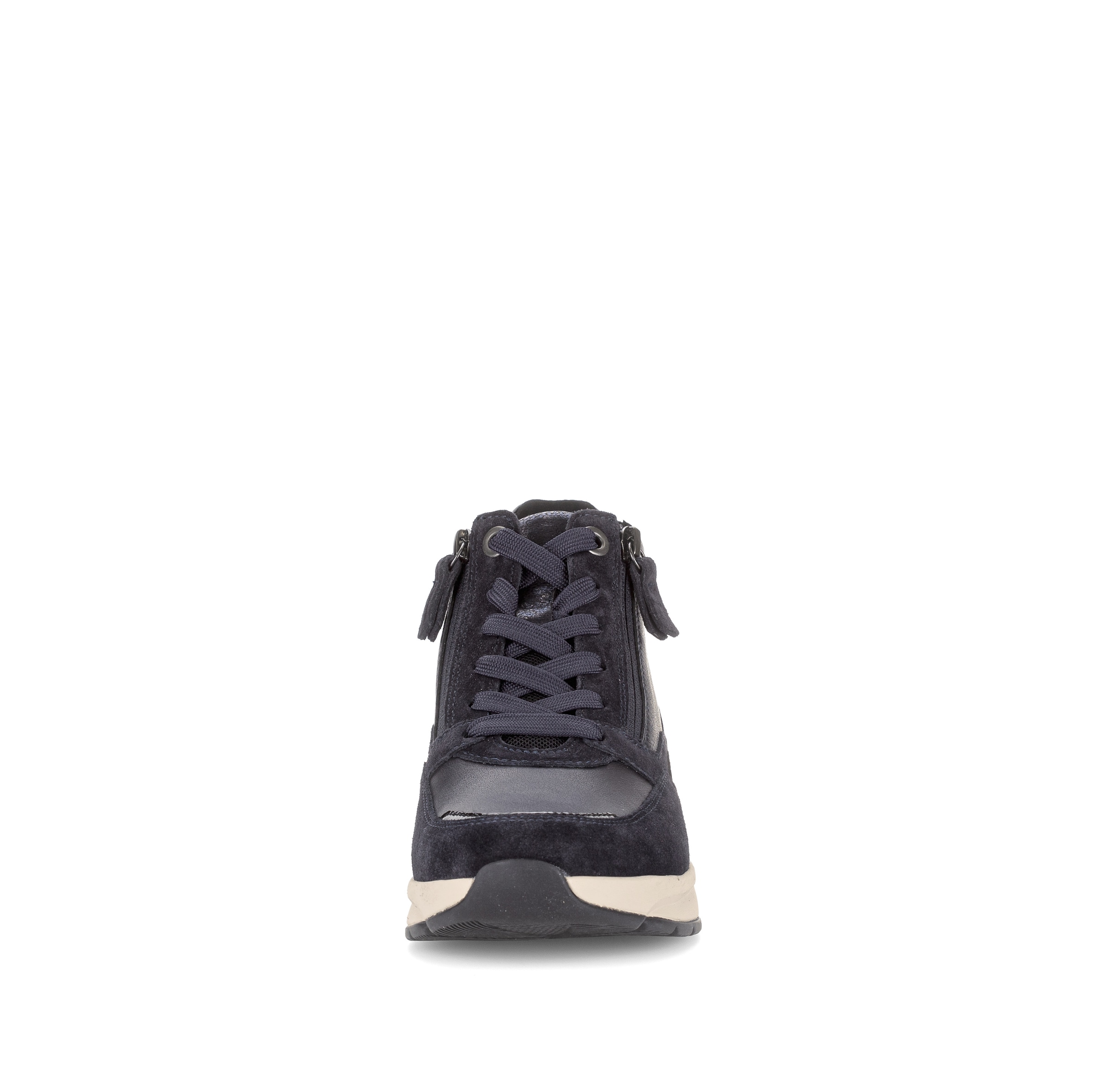 rollingsoft Schnürboots  Keilabsatz, High Top-Sneaker mit herausnehmbarer Innensohle