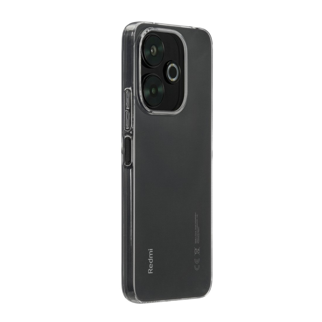 Hama Smartphone-Hülle »Handyhülle f Xiaomi Redmi 13 (durchsichtig, kratzfest, ohne Vergilben)«