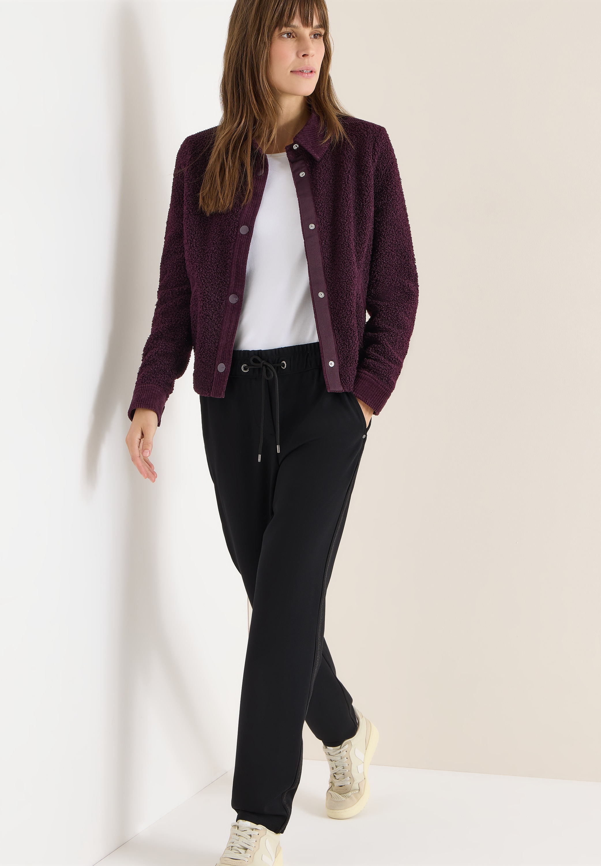 Cecil Schlupfhose »Style Tracey«  mit Glitzer-Tape an der Seitennaht