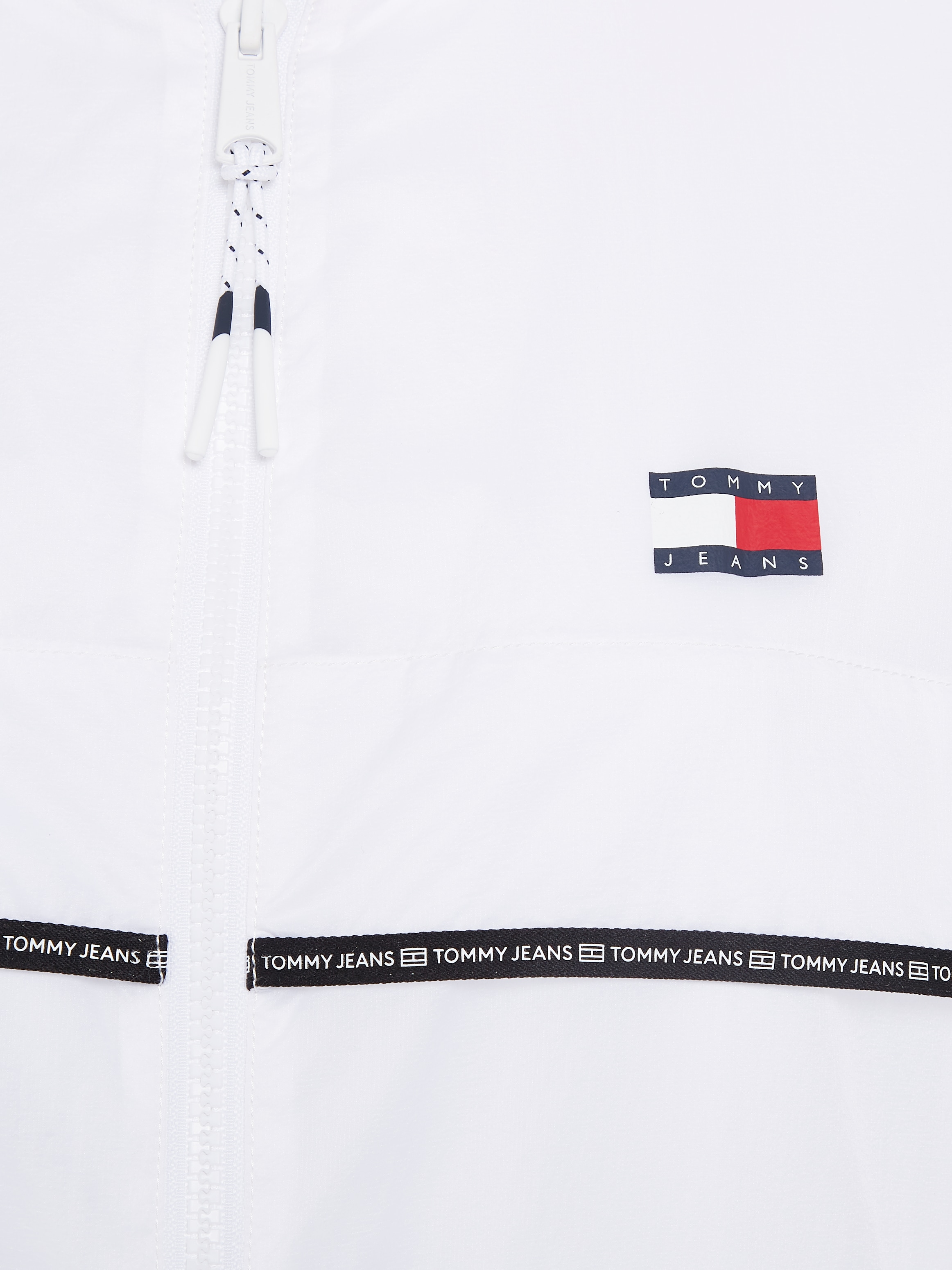 Tommy Jeans Windbreaker »TJW CHICAGO TAPE WINDBREAKER EXT«, mit Kapuze, mit Kapuze