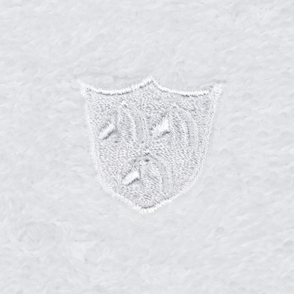ROSS Duschtuch »Vita«, (1 St.), Bestickung ROSS-Emblem