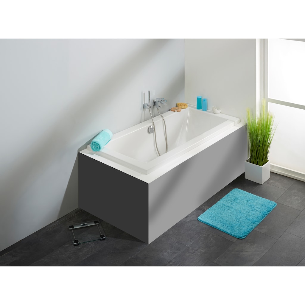 OTTOFOND Badewanne »Cubic«, (Komplett-Set, 4 tlg.)