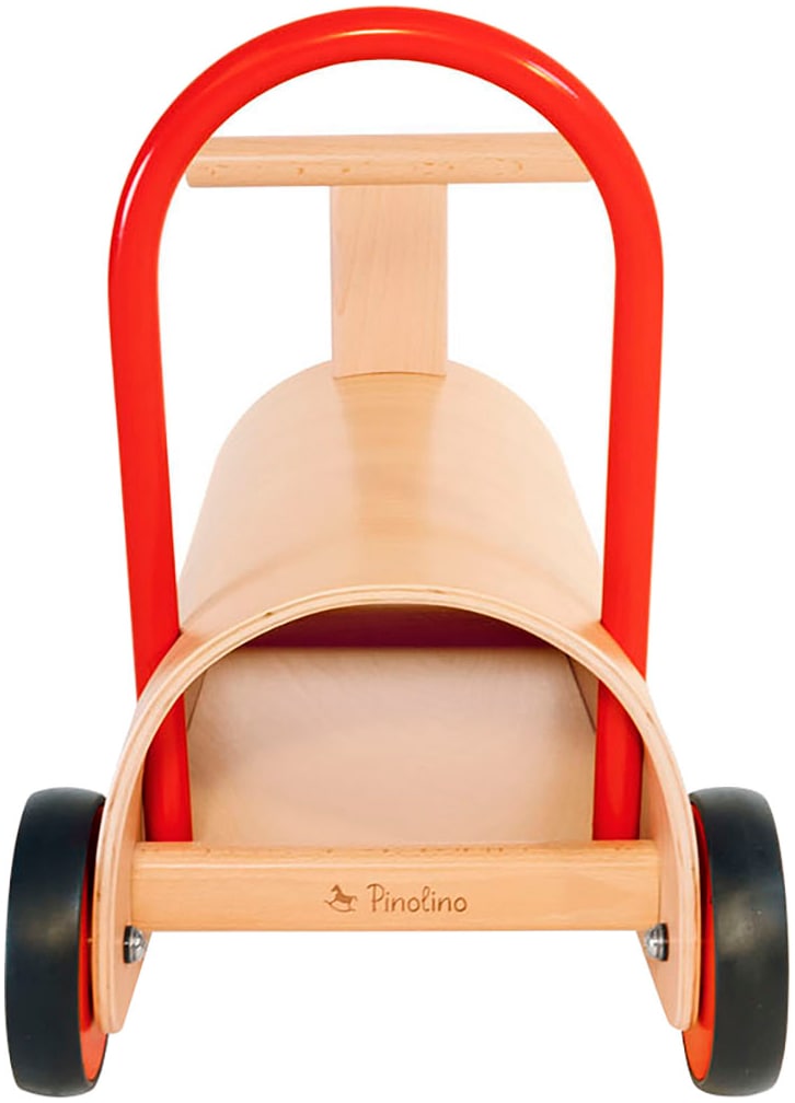 Pinolino® Lauflernwagen »Enzo, natur/rot«