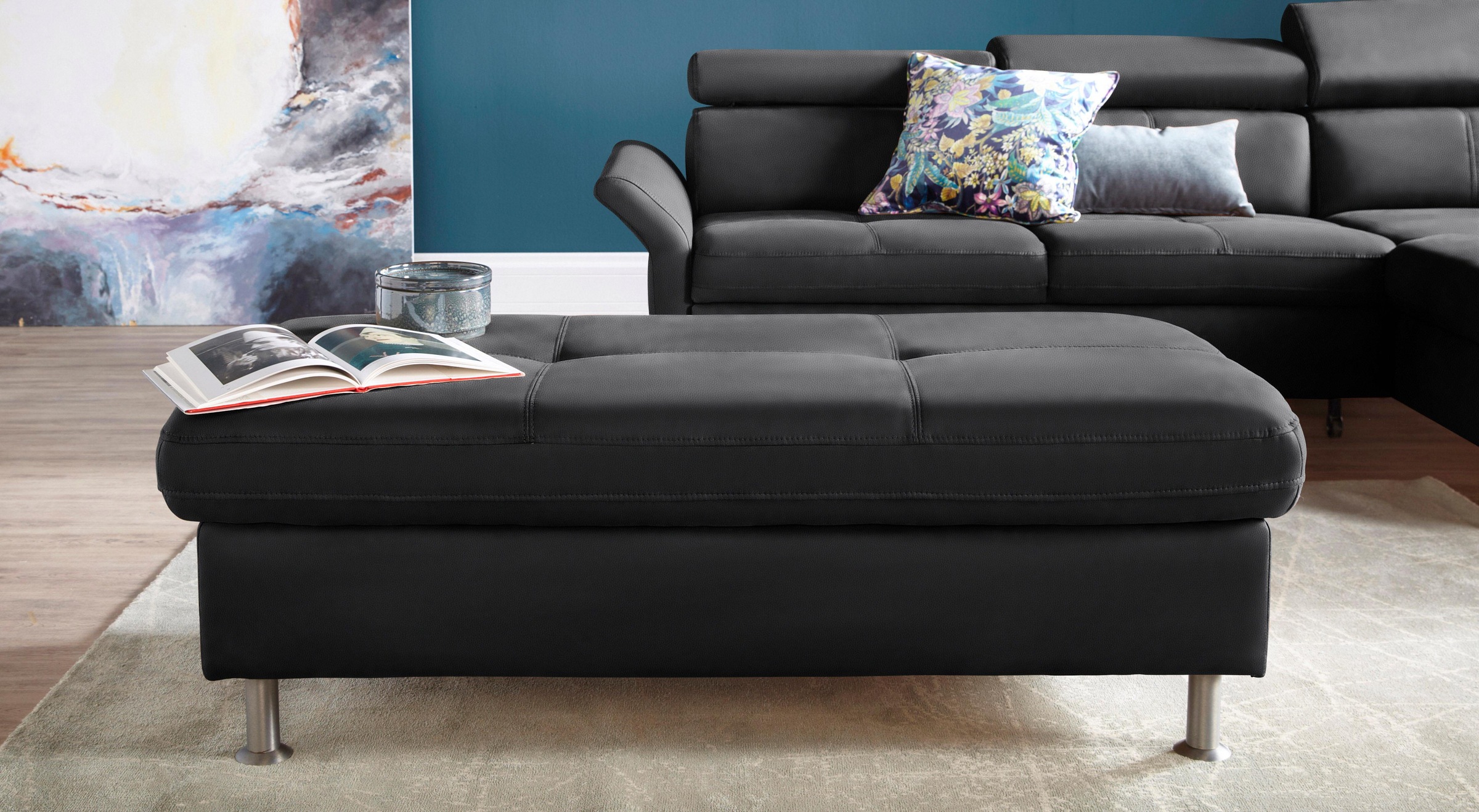 exxpo - sofa fashion Hocker »Maretto Bankhocker mit tollem Sitzkomfort«, pr günstig online kaufen