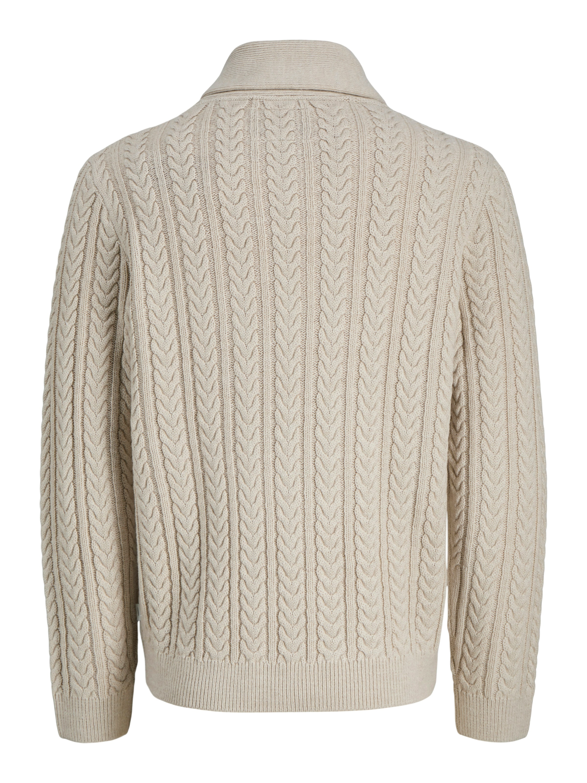 Jack & Jones Strickpullover »JPRBLUSEAN KNIT CABLE SHAWL NECK«