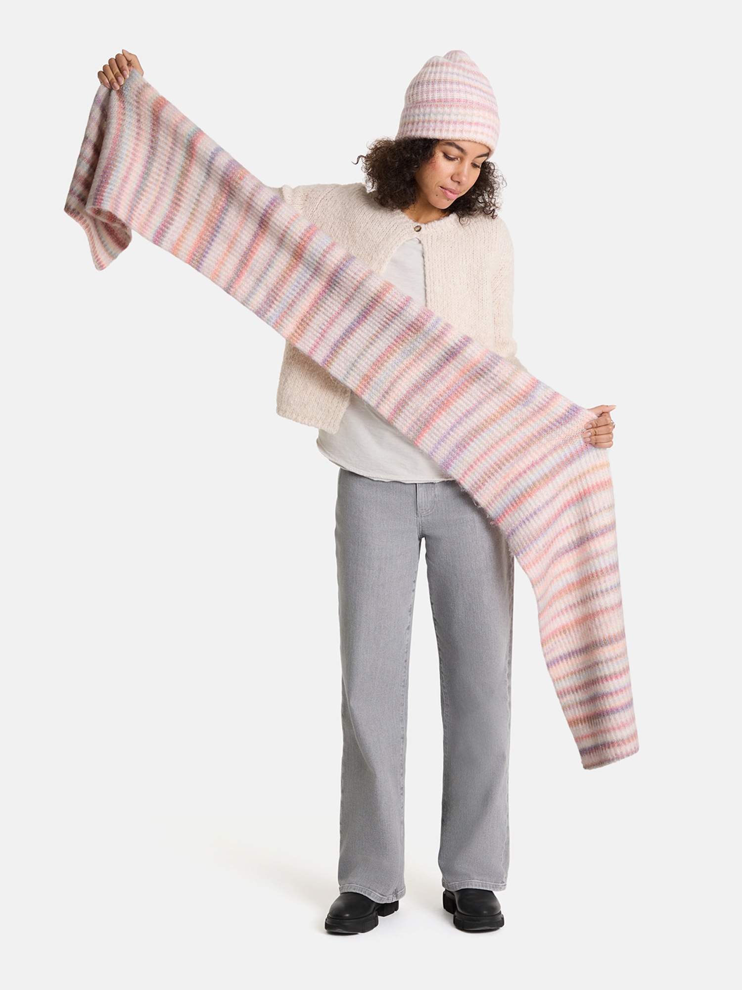 Lieblingsstück Schal »Damen-Strickschal« mit Woll-Anteil