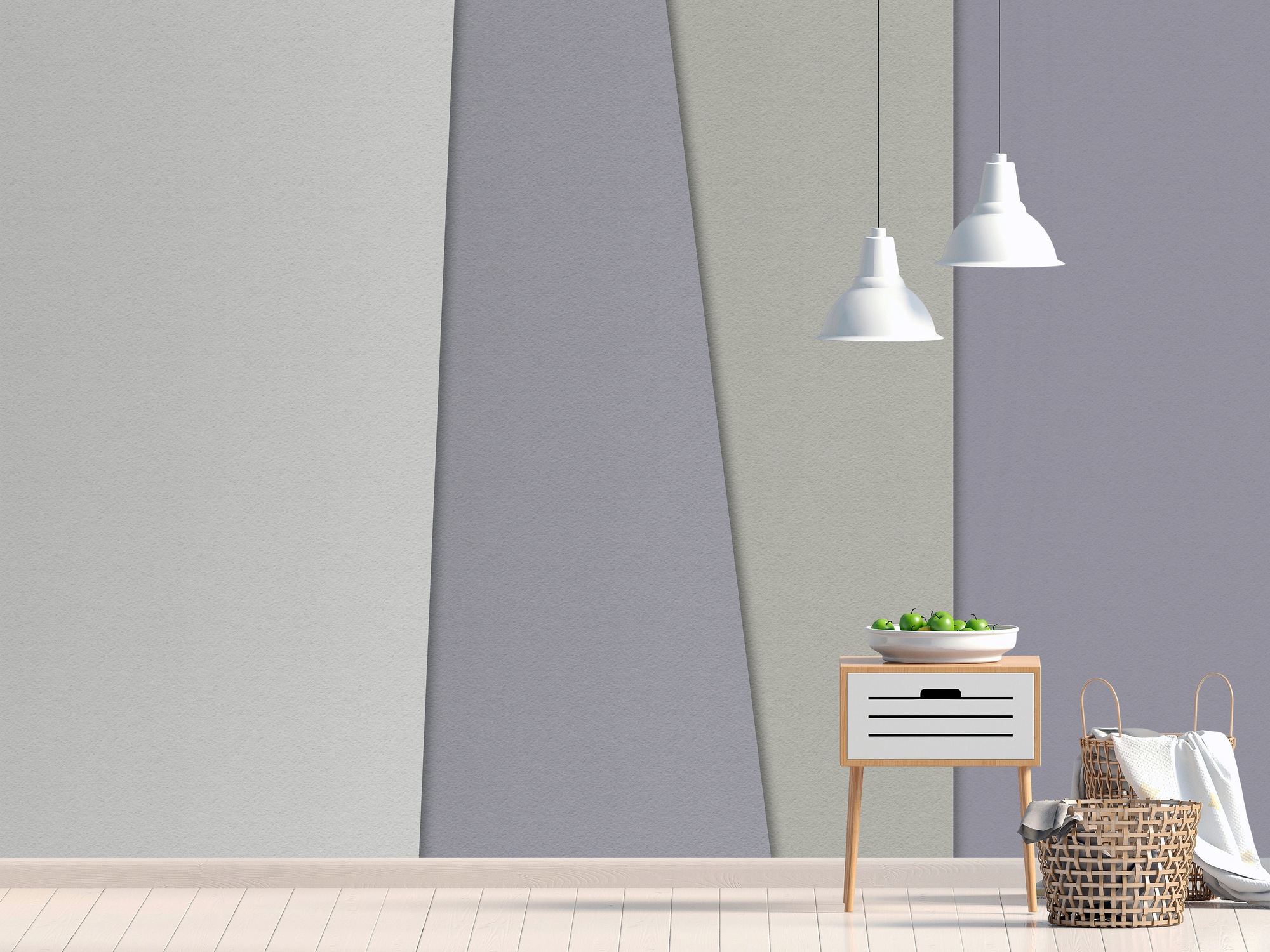living walls Fototapete »Walls by Patel Layered Paper 2« glatt Vlies, Wand, günstig online kaufen