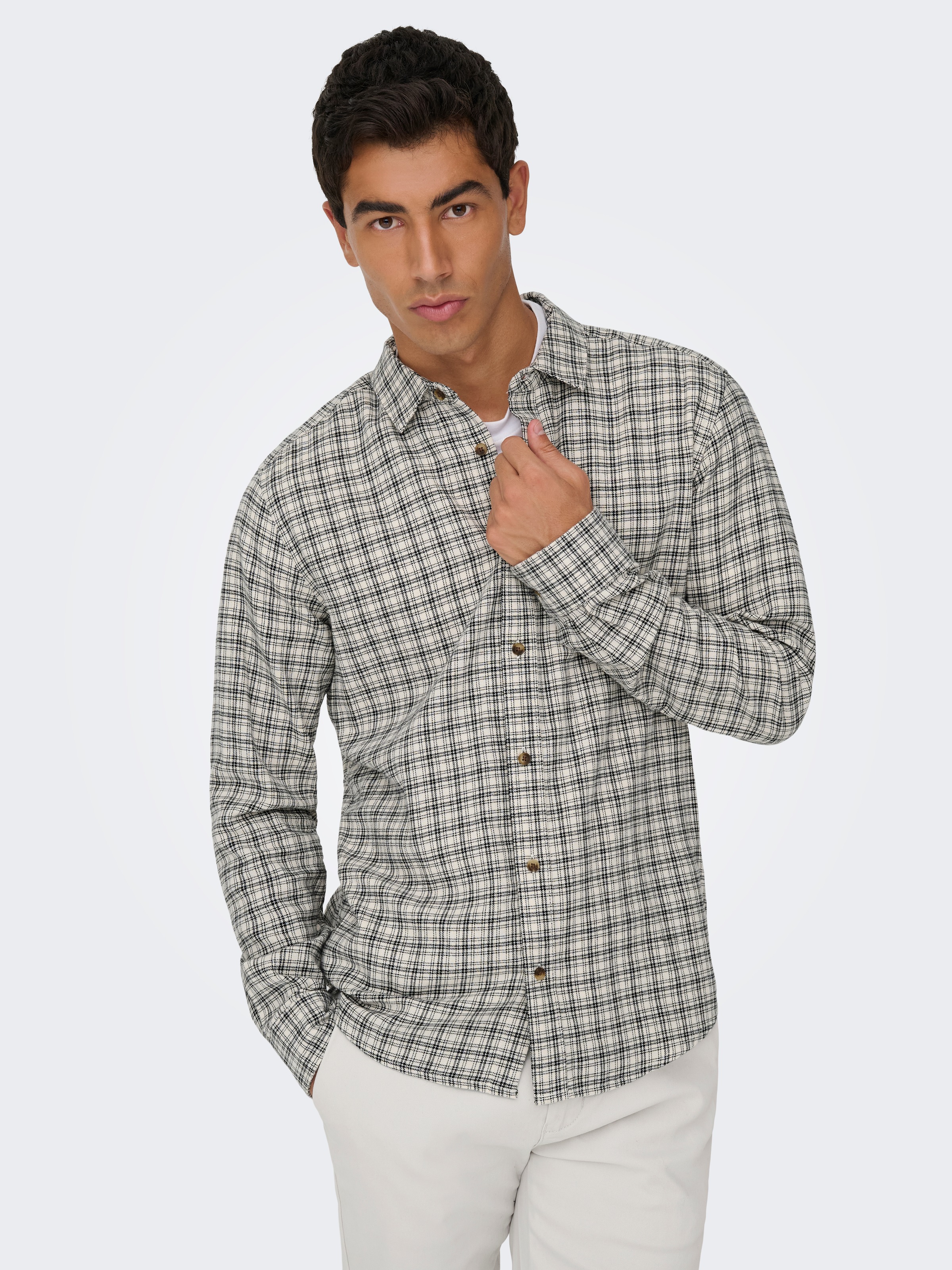 ONLY & SONS Karohemd »ONSGUDMUND LS CHECKED SHIRT NOOS«