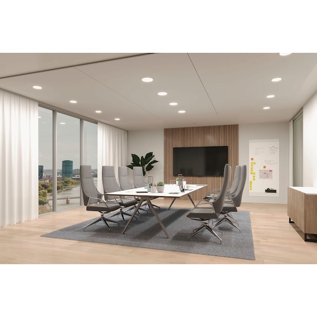 Paulmann LED Einbauleuchte »Veluna VariFit IP44 3-Stufen-dimmbar rund 215  22W 4.000K Satin«, 1 flammig-flammig, LED Einbaupanel IP44 3-Stufen-dimmbar  rund 215 22W 4.000K Satin online bestellen