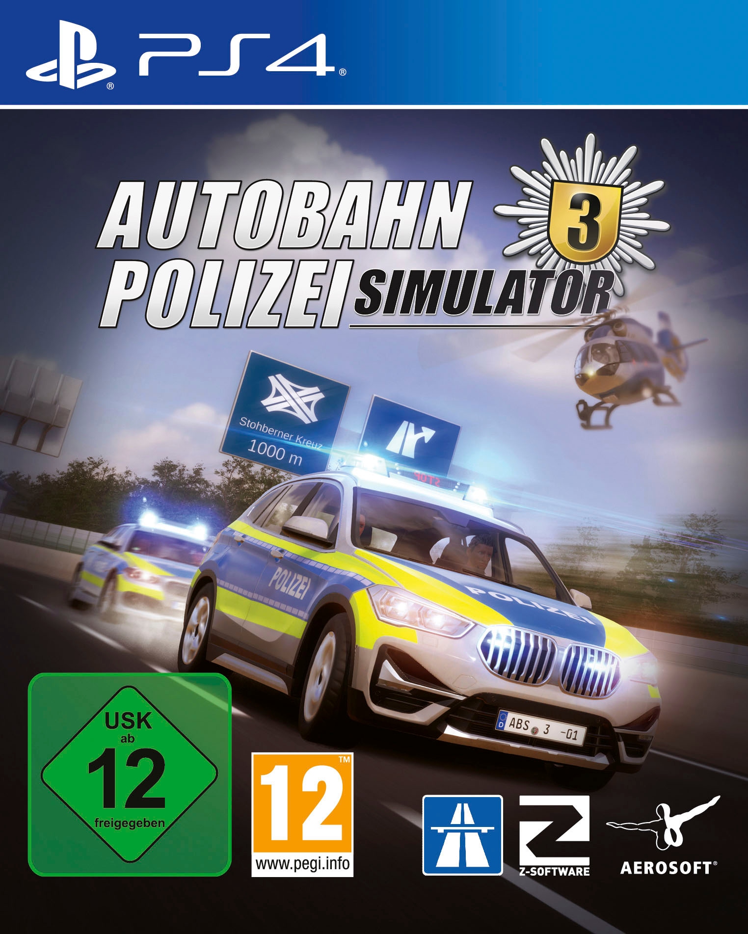 Spielesoftware »Autobahn-Polizei Simulator 3«, PlayStation 4