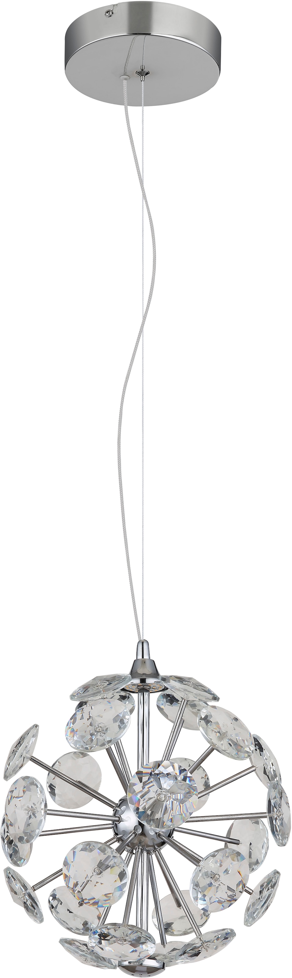 GLOBO LIGHTING Hängeleuchte »VIRINA« LED-Modul 1 Stk. Warmweiß Hängelampe Esszimmer-Leuchte Esstischleuchte Wohnzimmer