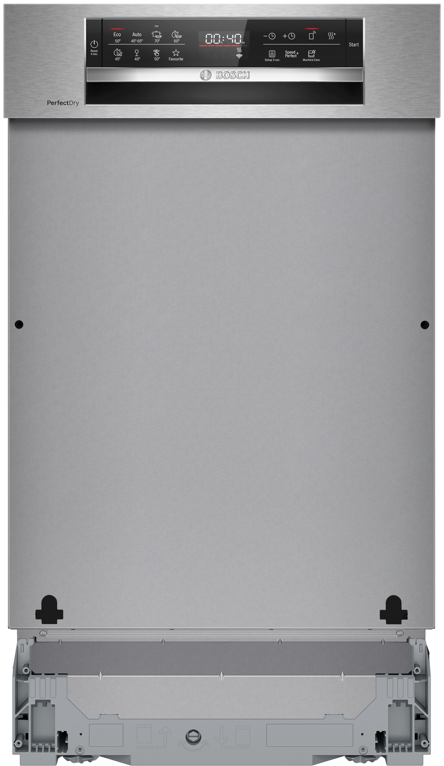 BOSCH teilintegrierbarer Geschirrspüler Serie 6 »SPI6ZMS29E«, 10 Maßgedecke