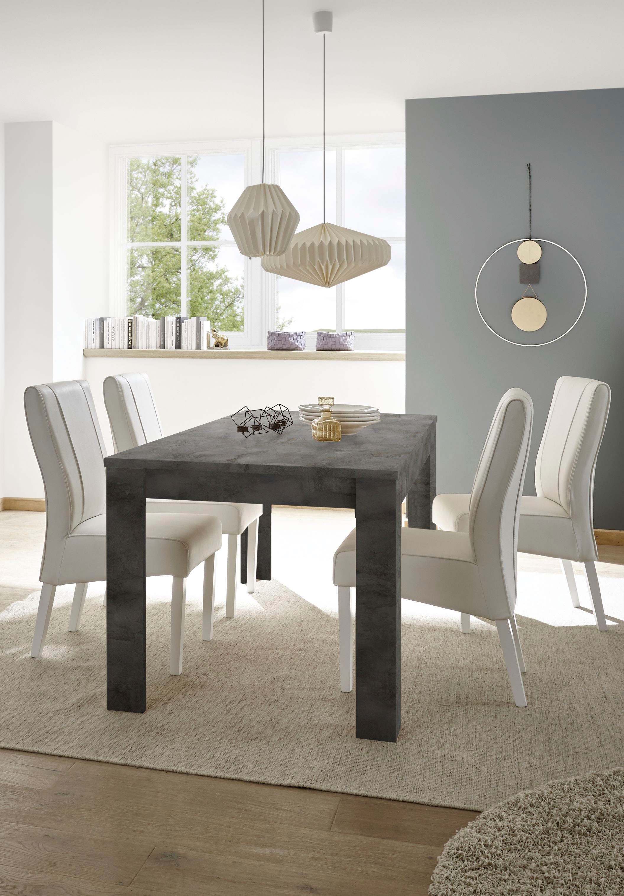 INOSIGN Esstisch »Dama 180 x 90 cm, Küchentisch, Esszimmertisch,«, rechteckig, Tischplattenstärke 22 mm, verschiedene Farben