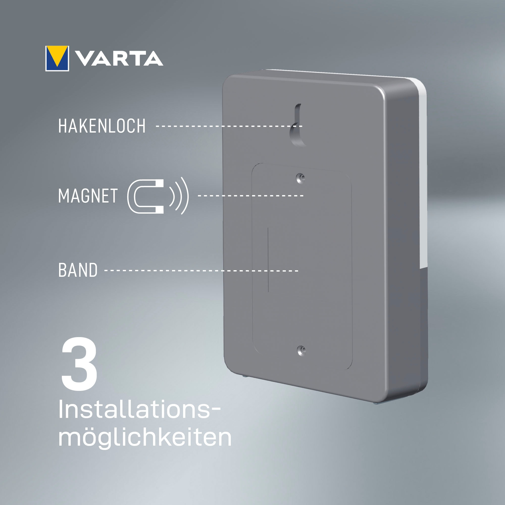 VARTA Taschenlampe »Motion Sensor Outdoor Night Light«