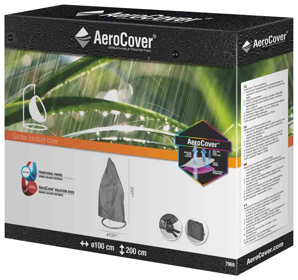 Aerocovers Gartenmöbel-Schutzhülle »Hängekorbhülle Ø100x200«, Hängekorbhülle Ø100x200 cm