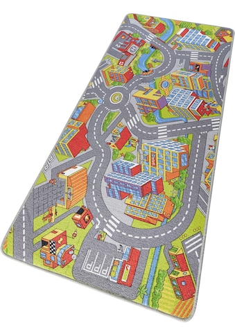 HANSE Home Kinderteppich »Smart City«, rechteckig, 0,65 mm Höhe, Robust Straßen... kaufen