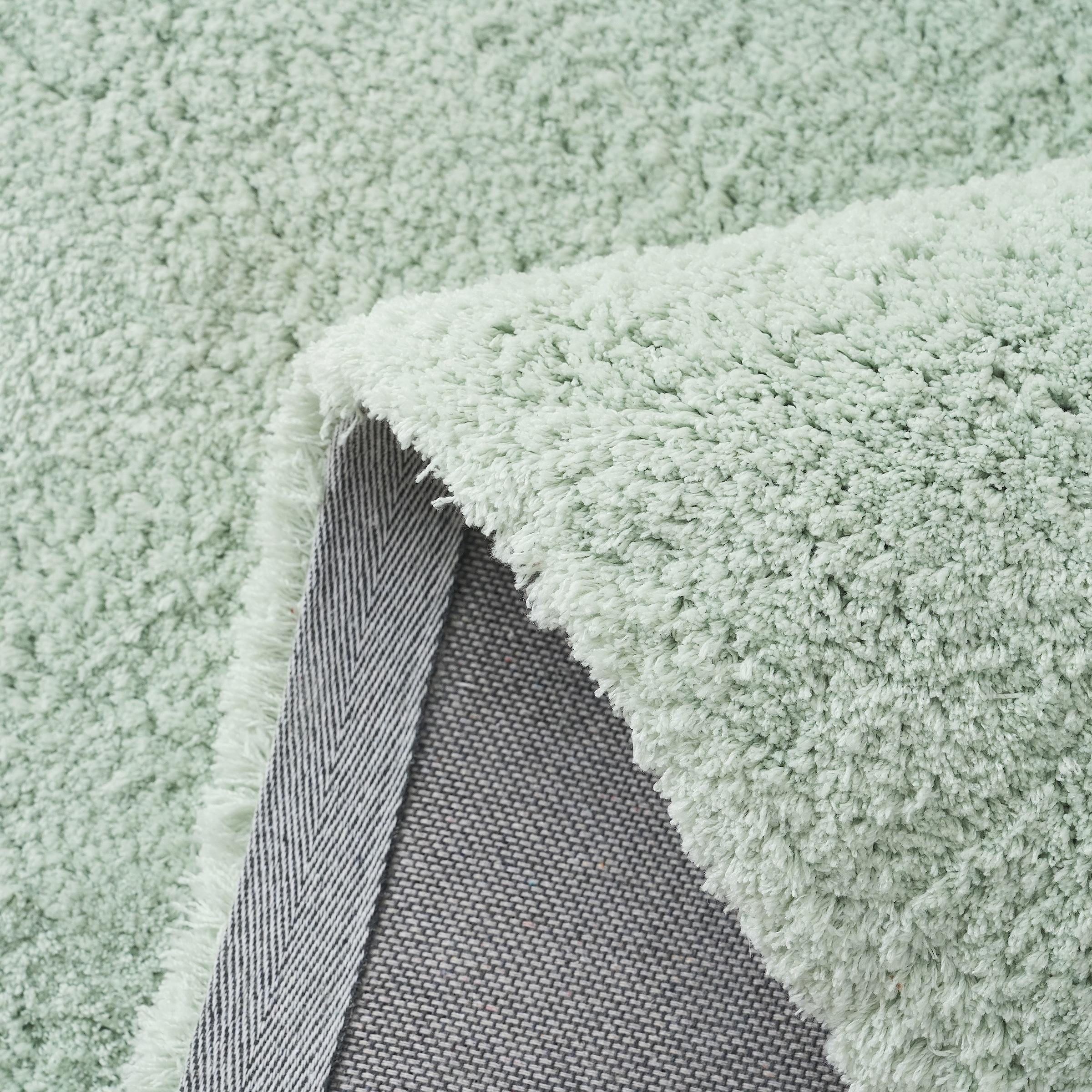 OTTO home Hochflor-Bettumrandung »Microfaser Teppich Magong, besonders weich, sehr feiner Flor« Höhe 25 mm 3 tlg. uni, einfarbiger Bettvorleger, Läufer-Set, Schlafzimmer, Kinderzimmer