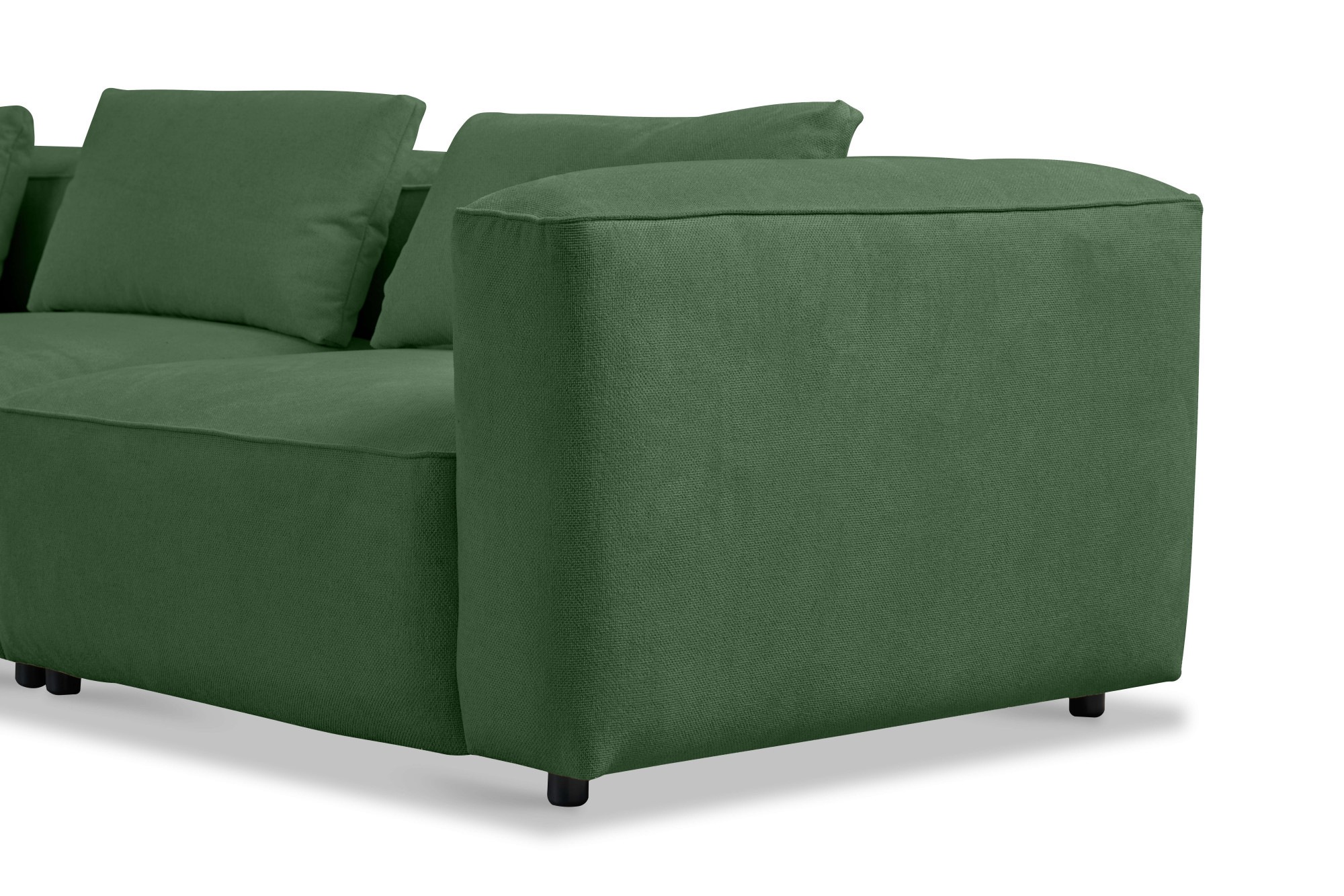 andas Ecksofa »Tvinnet«, Breite 317 cm, extra tiefe Sitzfläche, kubisches Sitzvergnügen