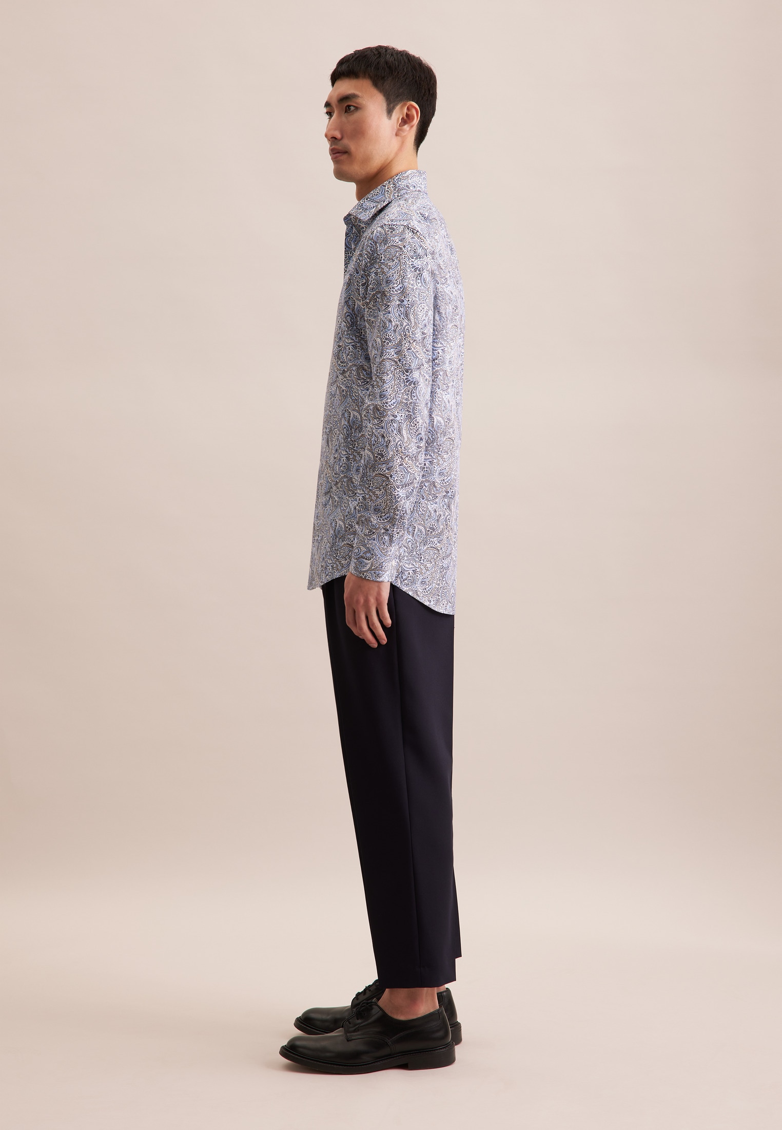 seidensticker Businesshemd »Regular« Regular 1/1 Kentkragen Floral