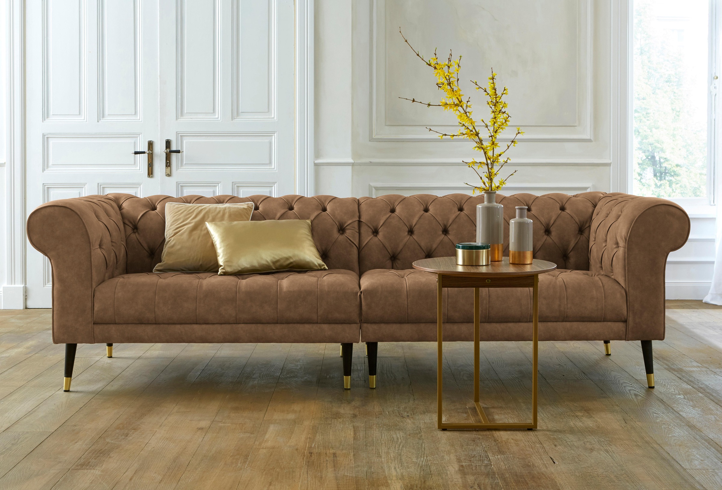 Guido Maria Kretschmer Home&Living Chesterfield-Sofa »Tinnum« günstig online kaufen