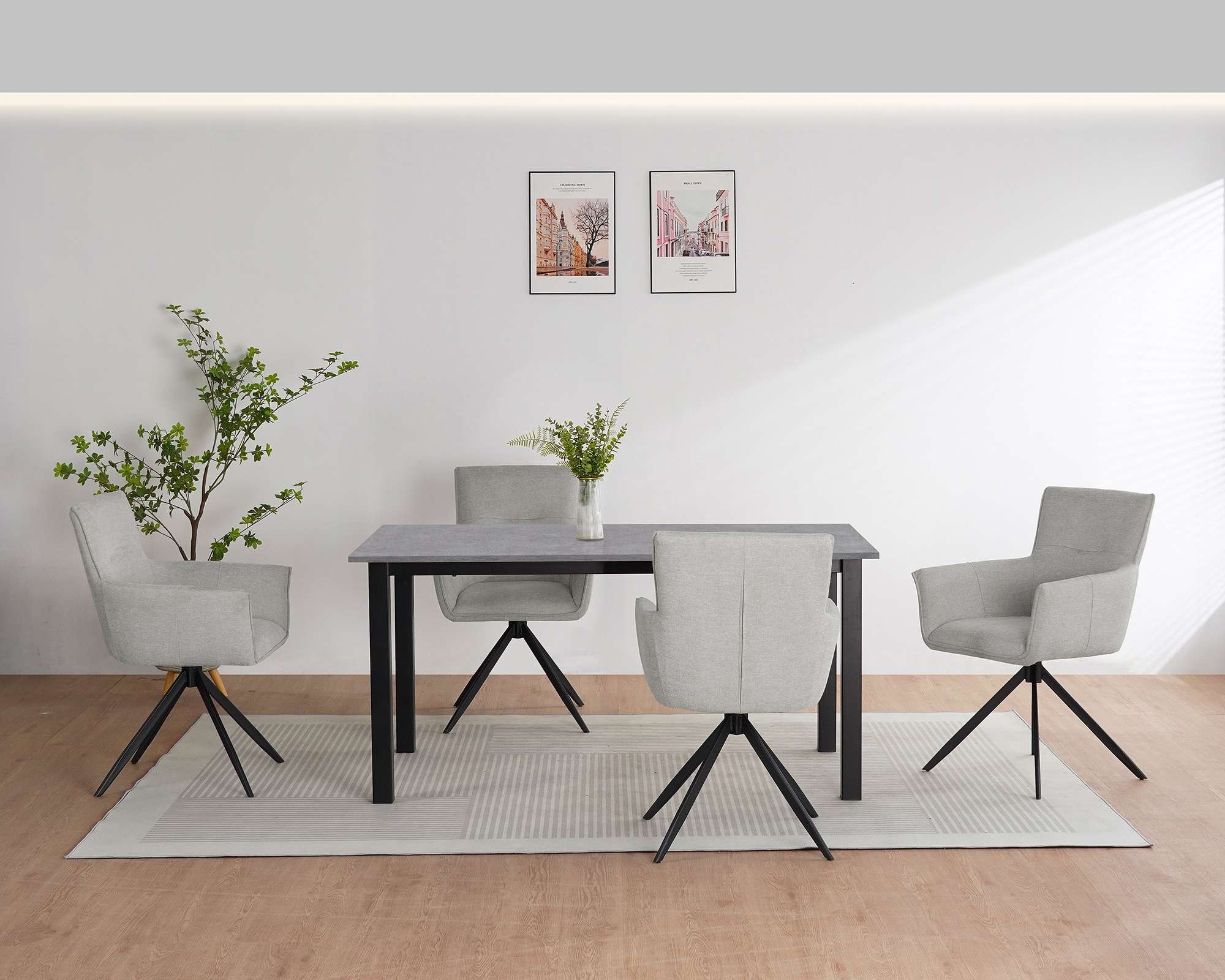 OTTO home Esszimmerstuhl »Corrdell« (Set) 2 Stk.Steppung im Polster