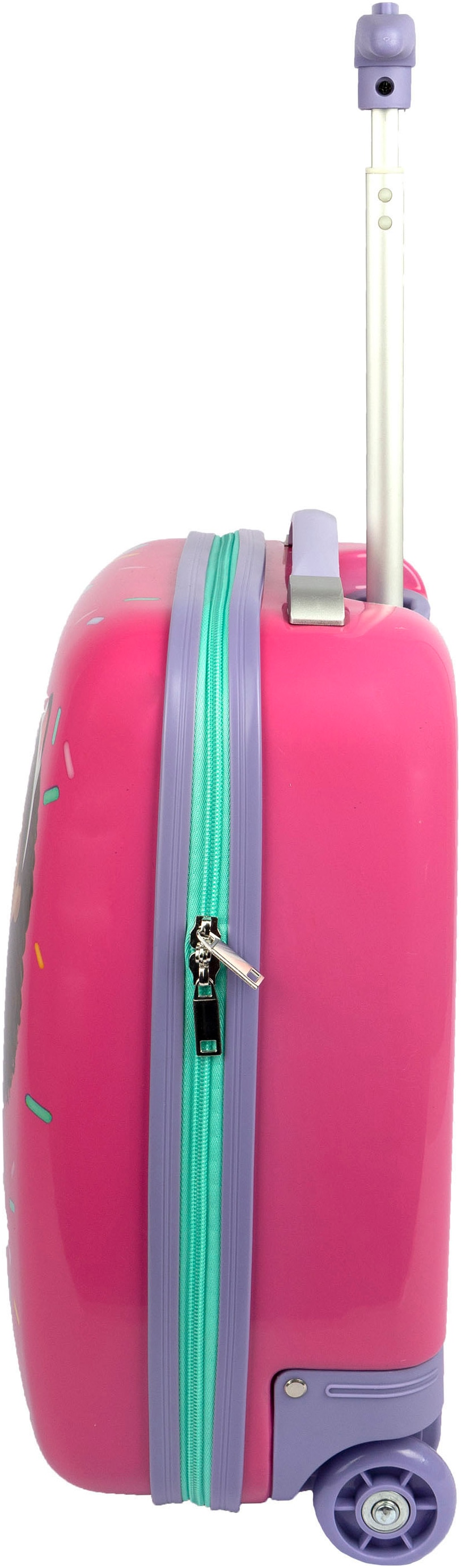 UNDERCOVER Kinderkoffer »Gabby's Dollhouse, 46 cm«, 2 Rollen, mit Teleskopstange