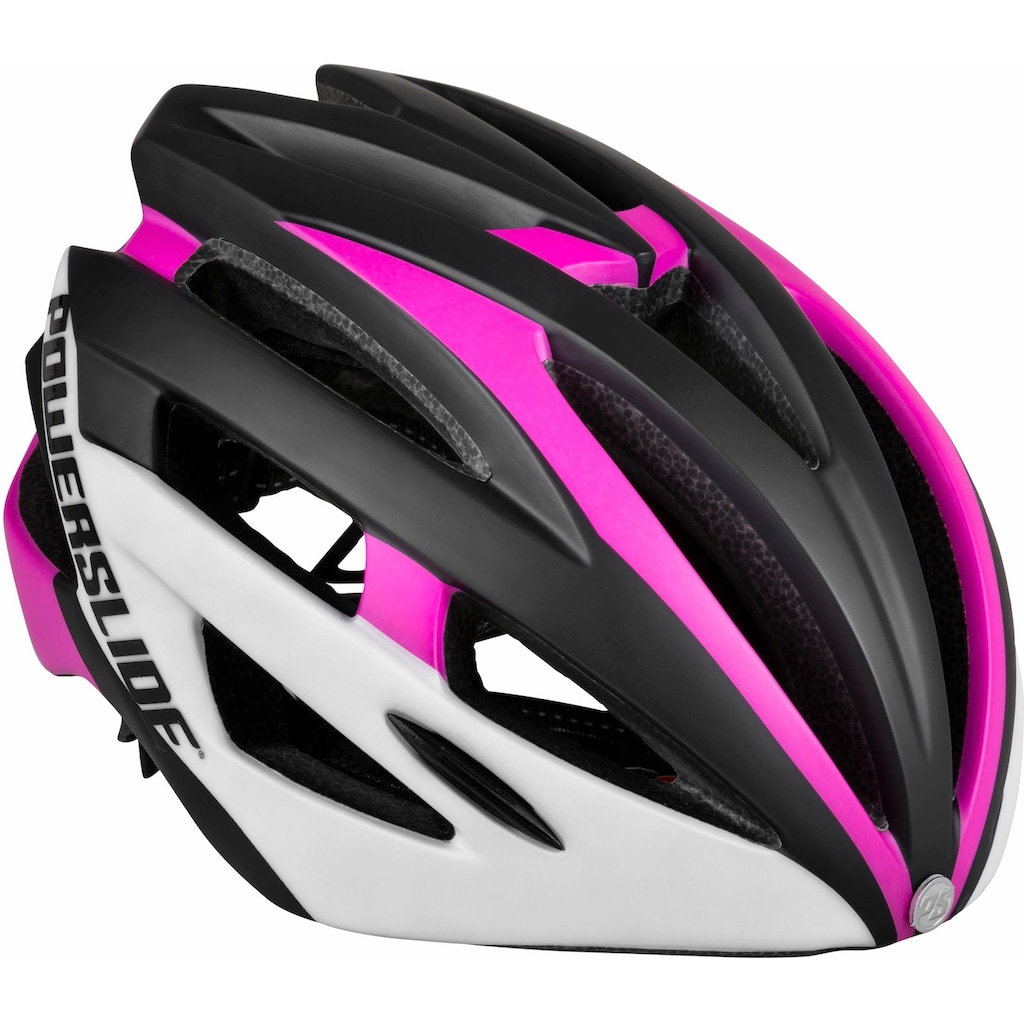 Powerslide Kinderfahrradhelm »Race Attack White / Pink«