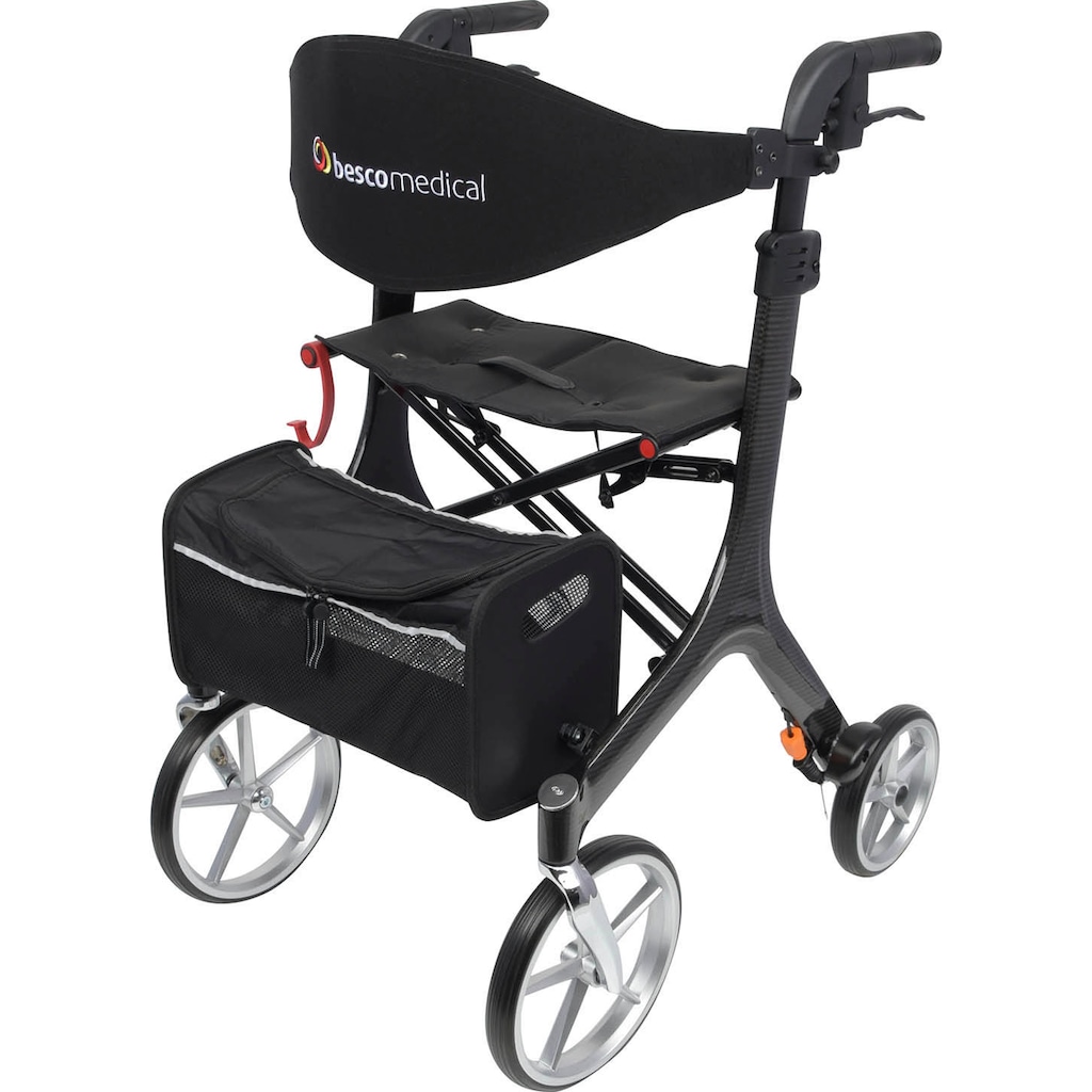 bescomedical Rollator »Carbon Small«