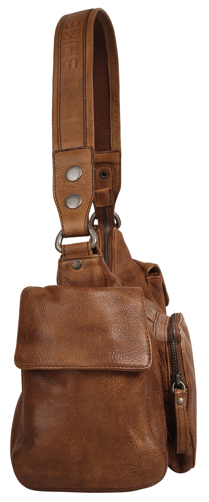Spikes & Sparrow Henkeltasche, echt Leder