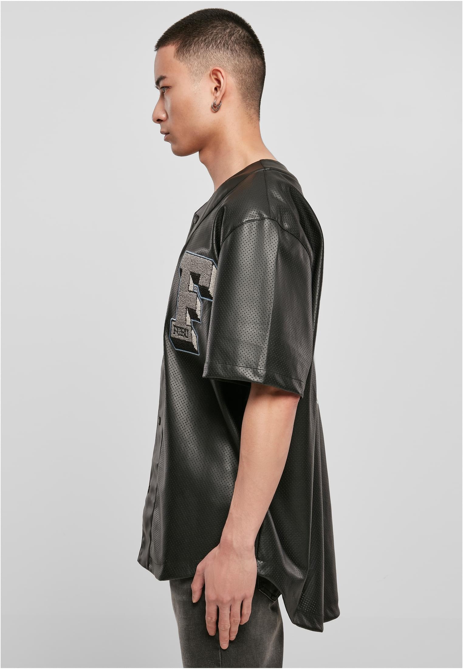 Fubu Langarmhemd »Fubu Herren College Leather Baseball Jersey« 1 Stk.