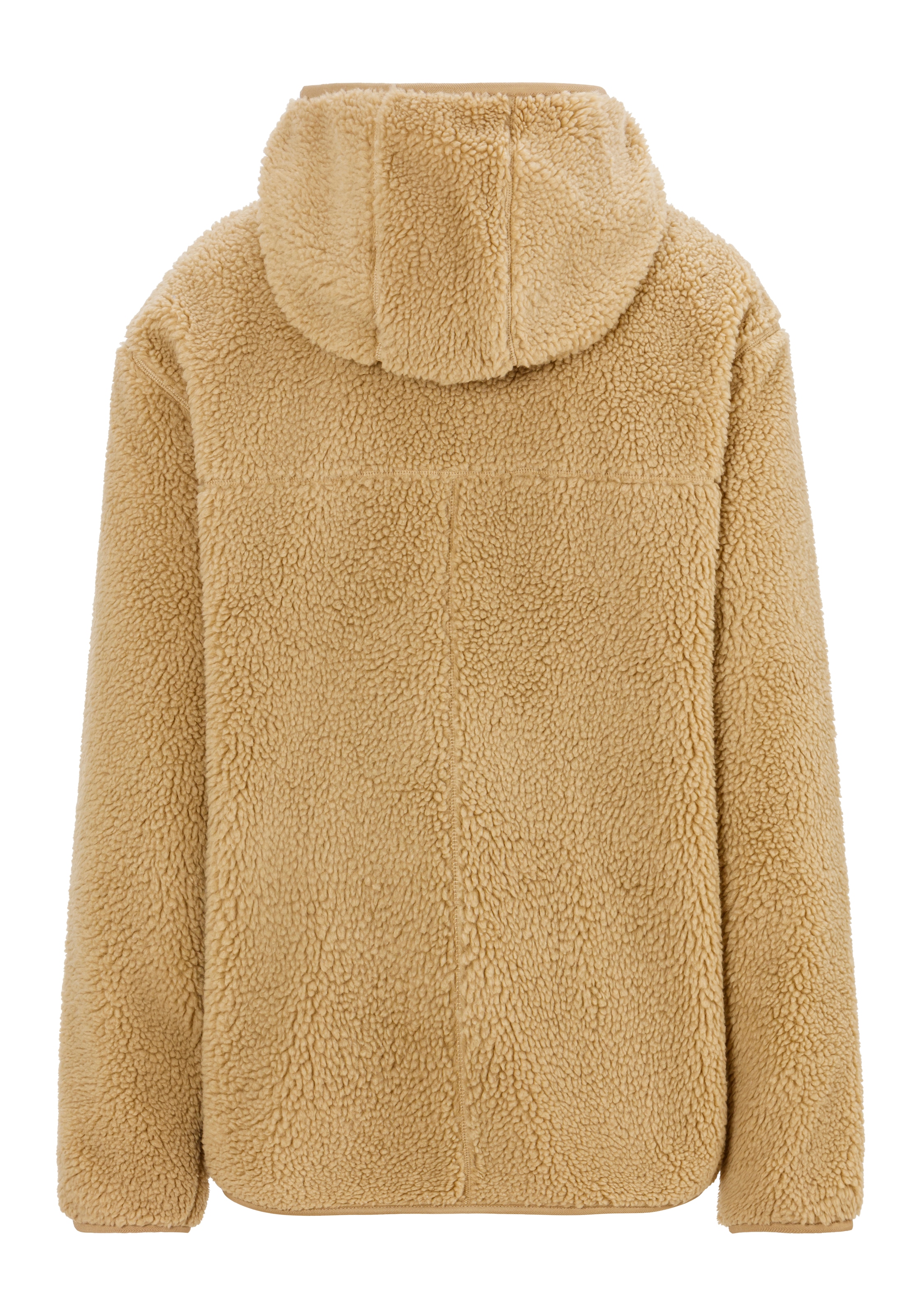 Tommy Jeans Plus Sweatjacke »TJM REG BADGE TEDDY ZIP TRU EXT«, Große Größen